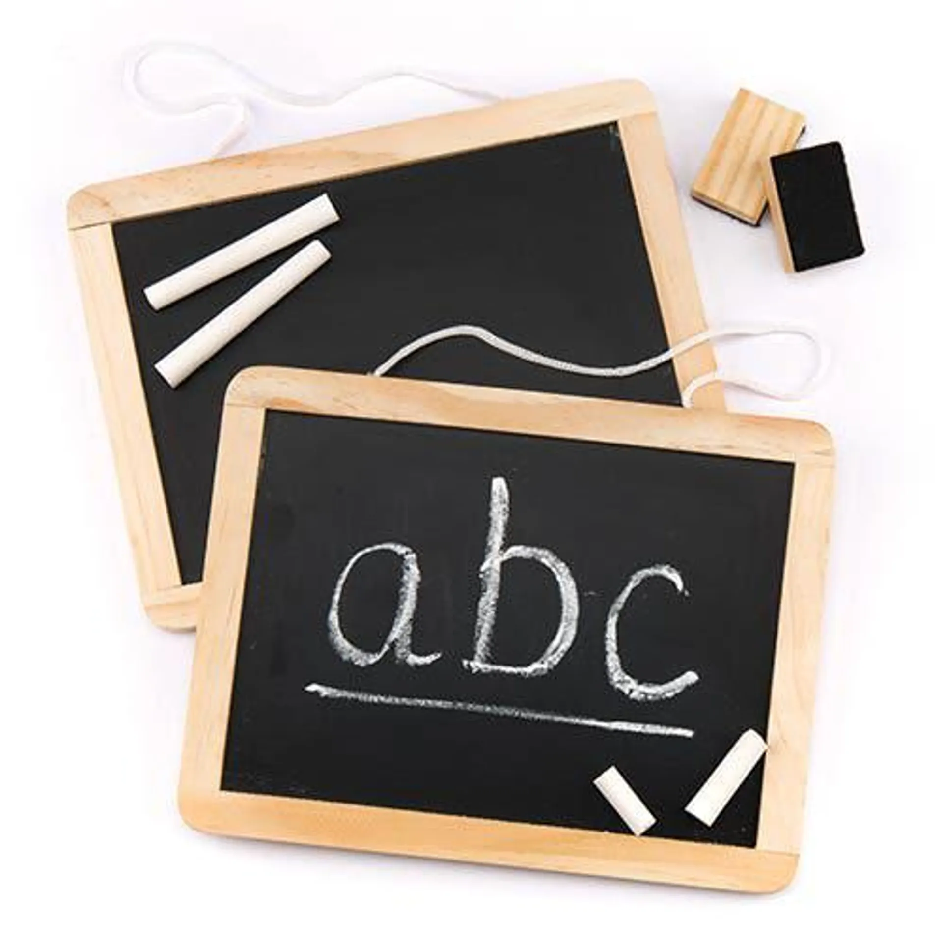 Wooden Chalk Board Sets