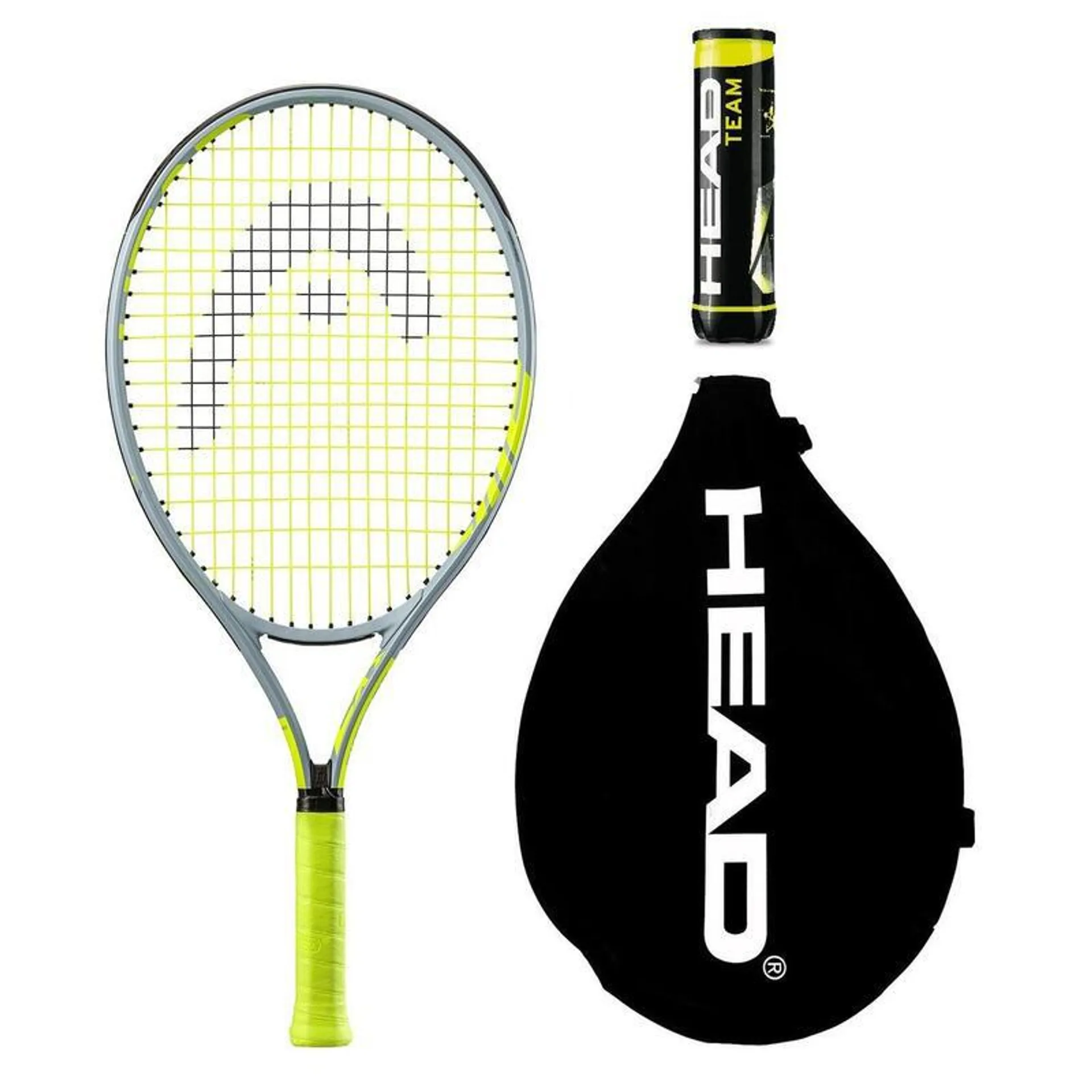 Head Extreme 25 Junior Tennis Racket + 3 Tennis Balls