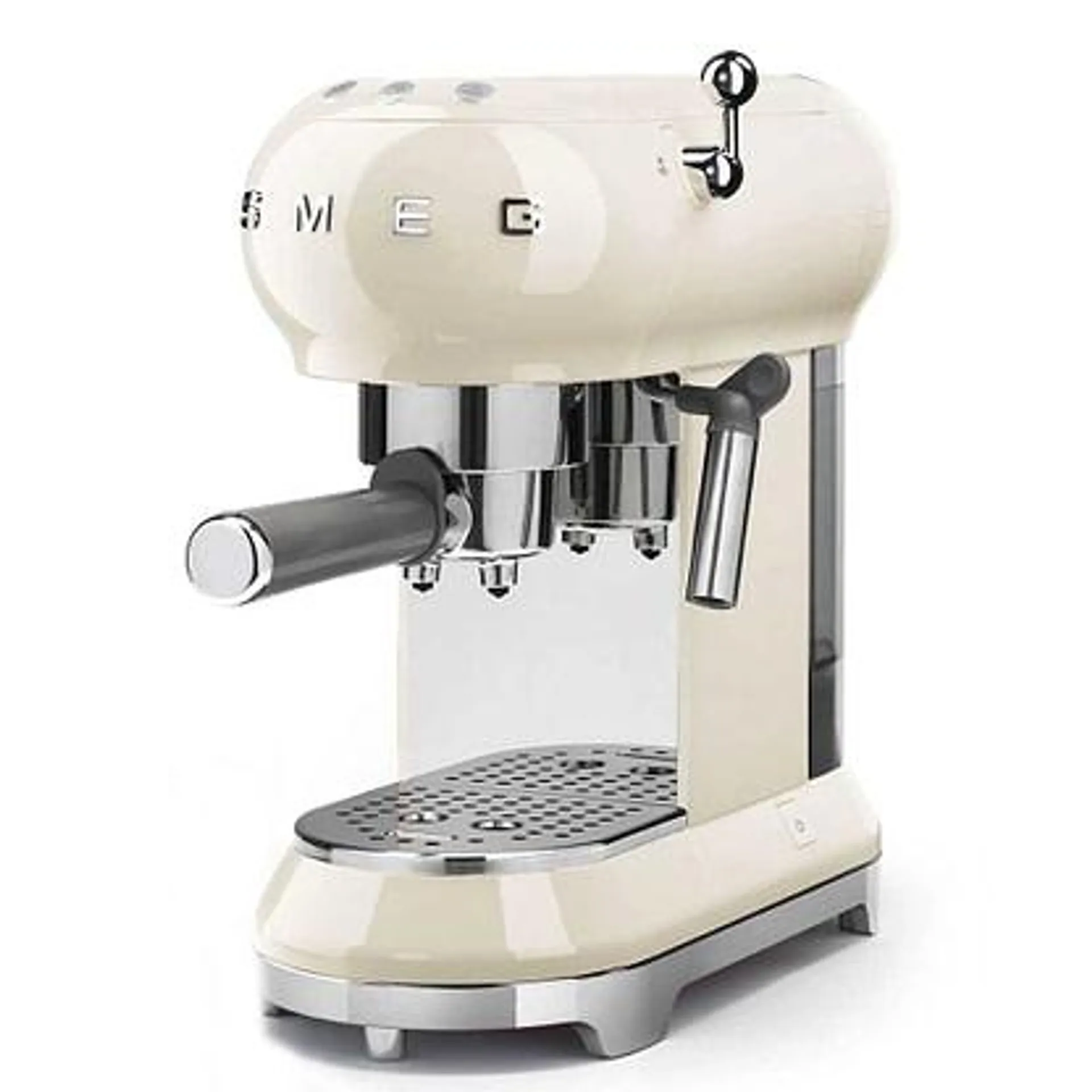 Smeg ECF01CRUK Freestanding Retro Espresso Coffee Machine – CREAM