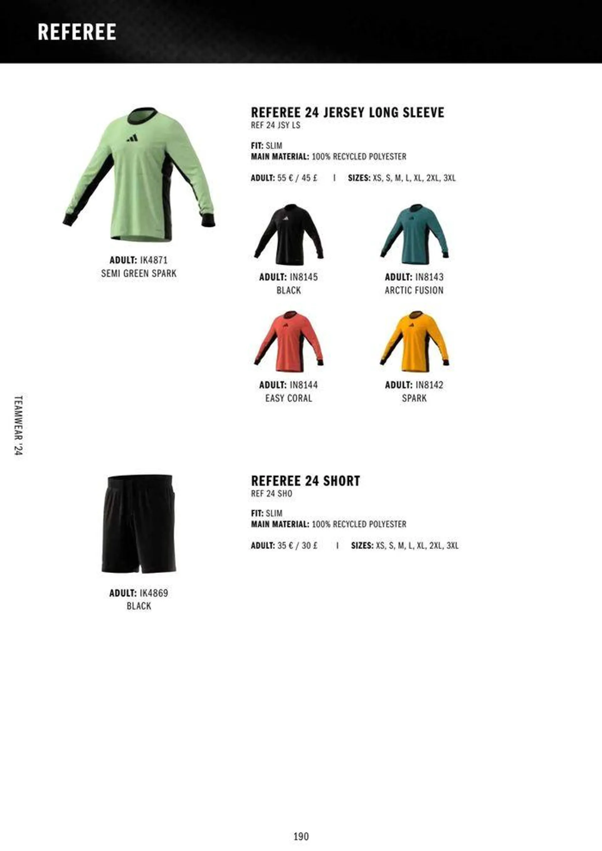 Adidas Teamwear 2024 - 190