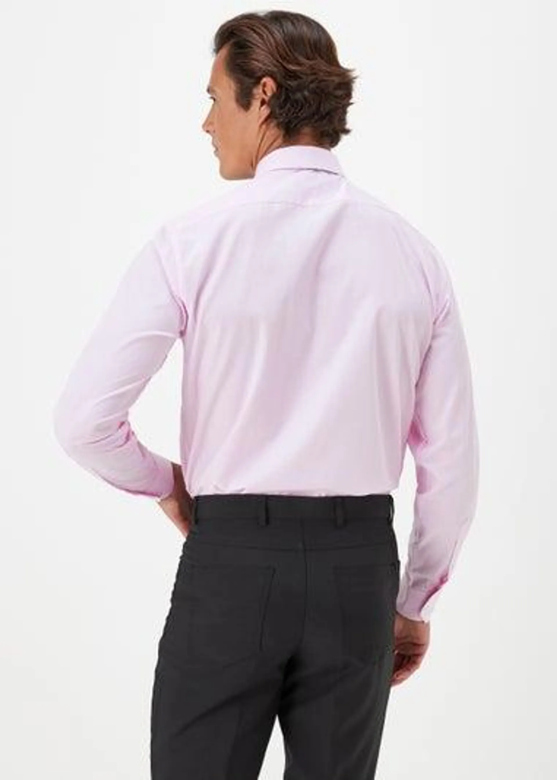 Taylor & Wright Pink Regular Fit Shirt