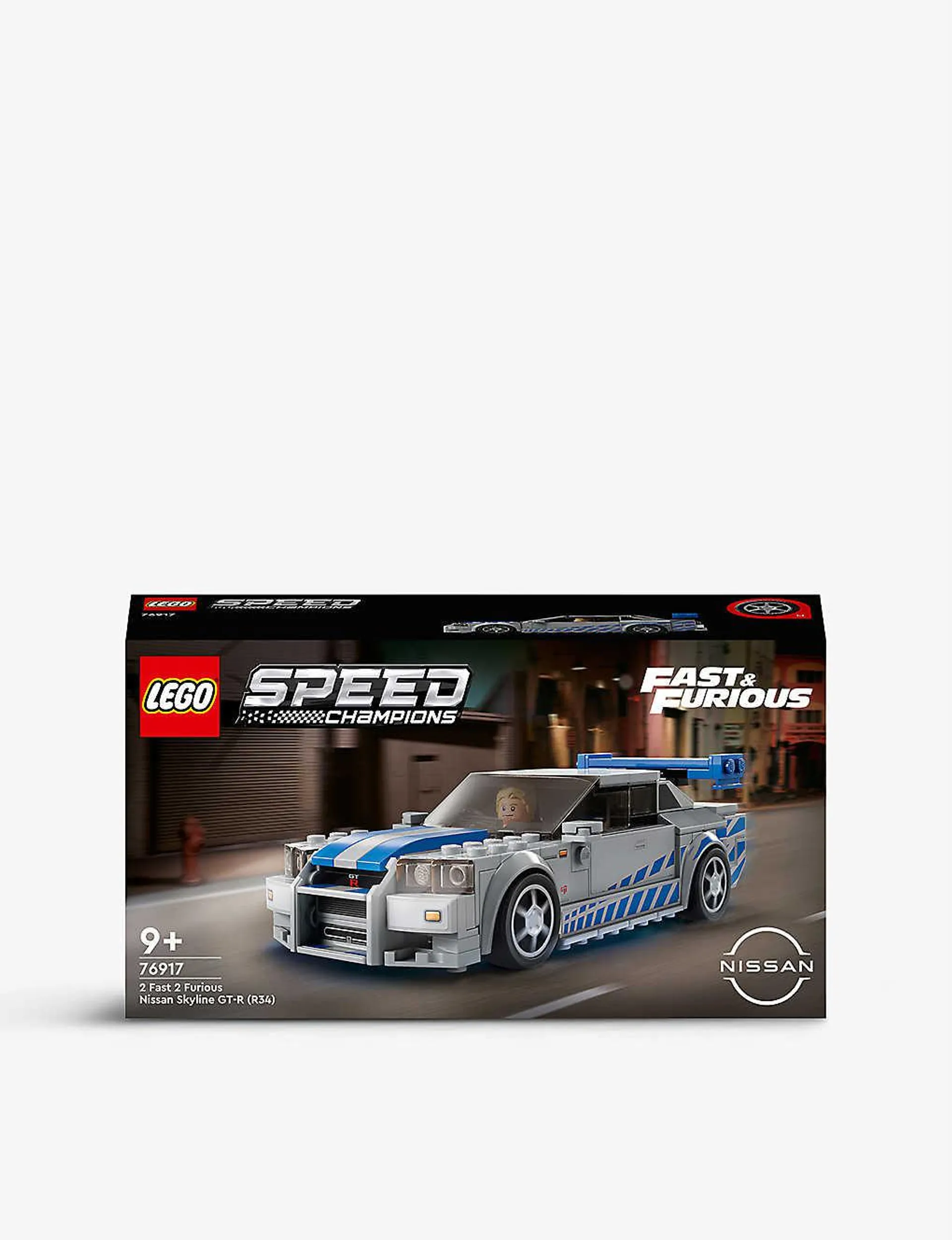 LEGO® Speed Champions 76917 2 Fast 2 Furious Nissan Skyline GT-R (R34) playset