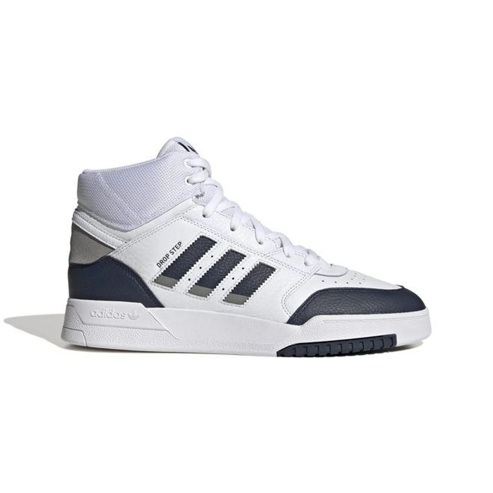 adidas Drop Step Mid Trainers in White