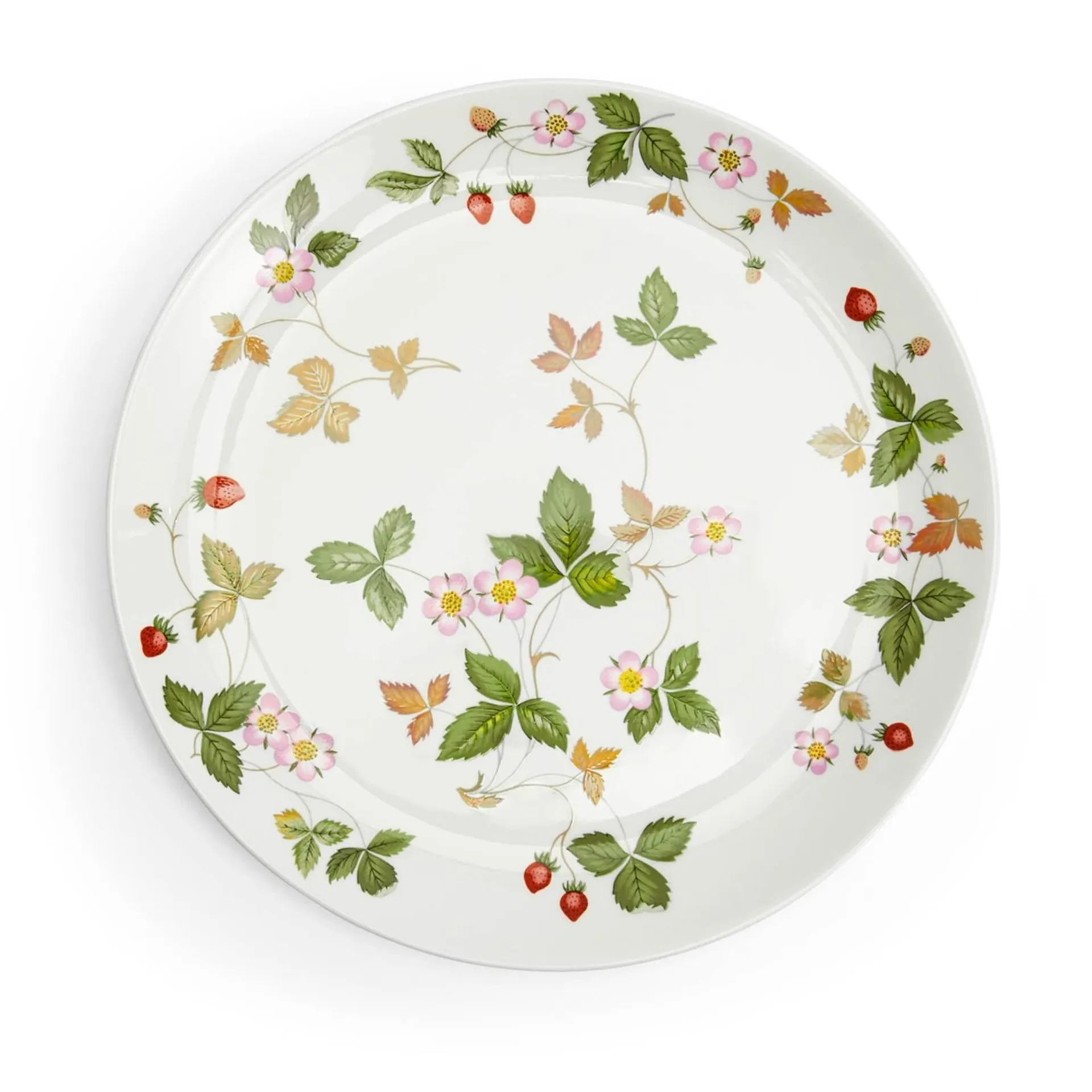 Wild Strawberry Couped Dinner Plate