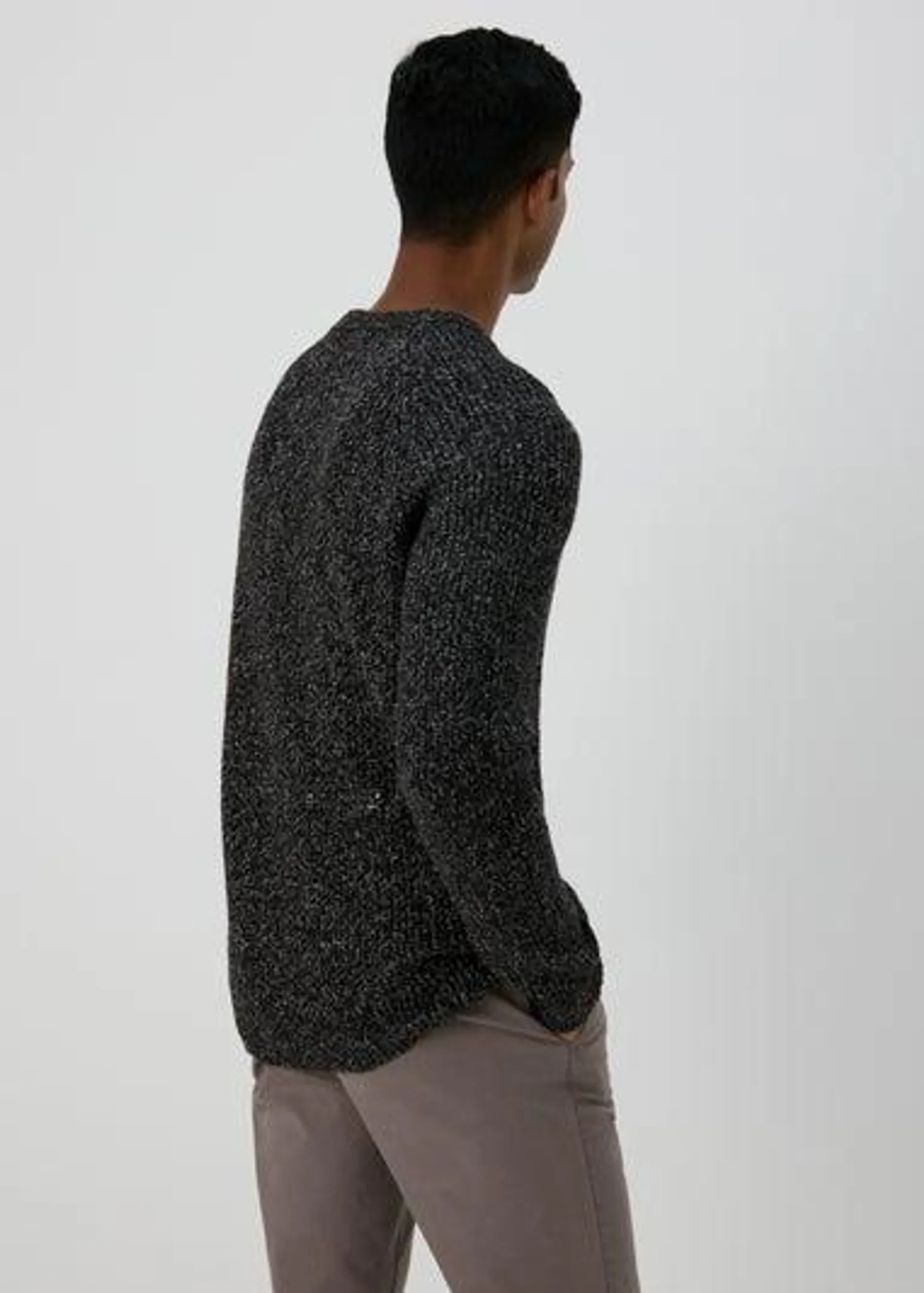 Charcoal Knit Jumper