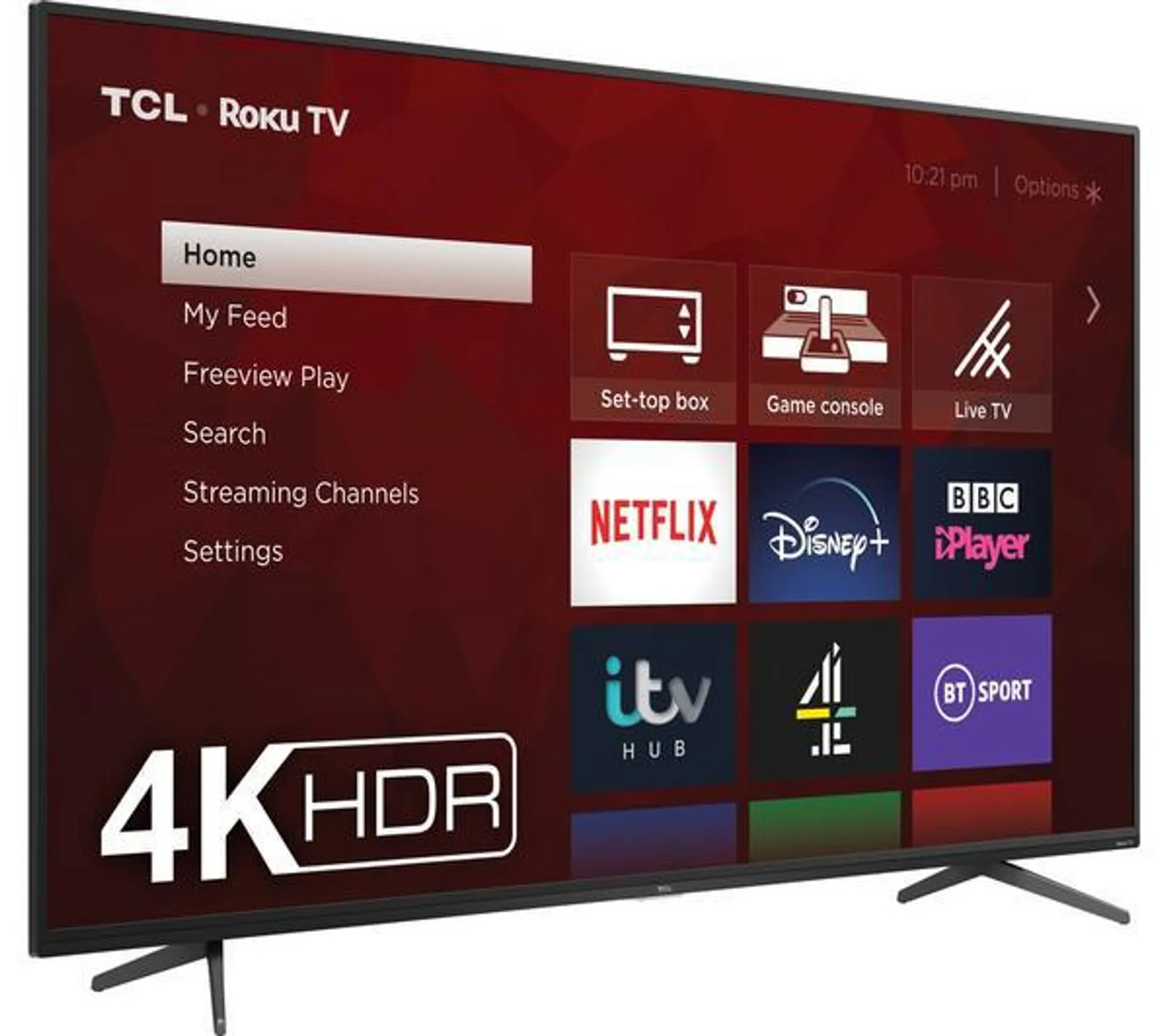 TCL 43RP620K Roku TV 43" Smart 4K Ultra HD HDR LED TV
