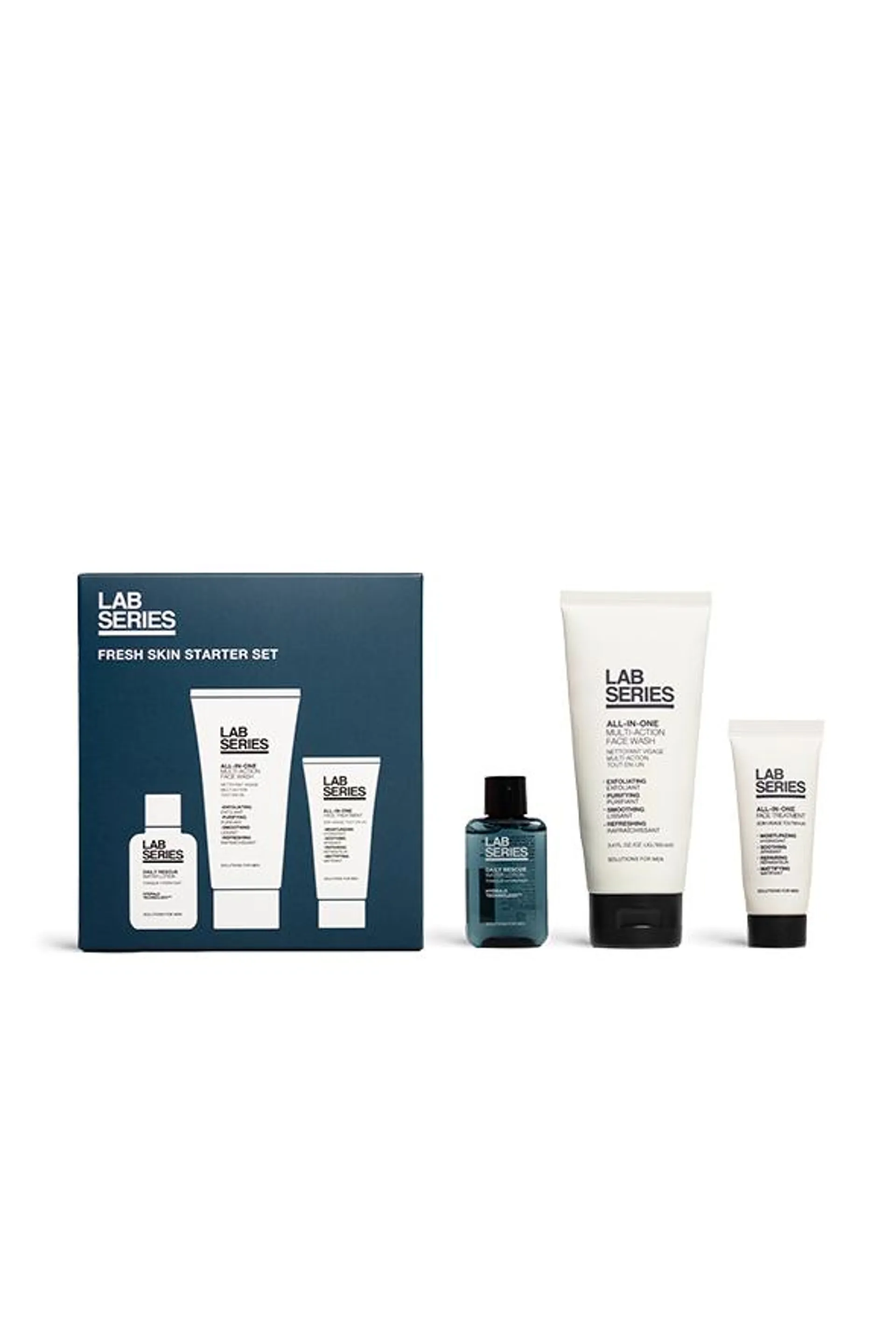 Refresh your daily skincare routine with this Fresh Skin Starter Kit men's skincare gift set.