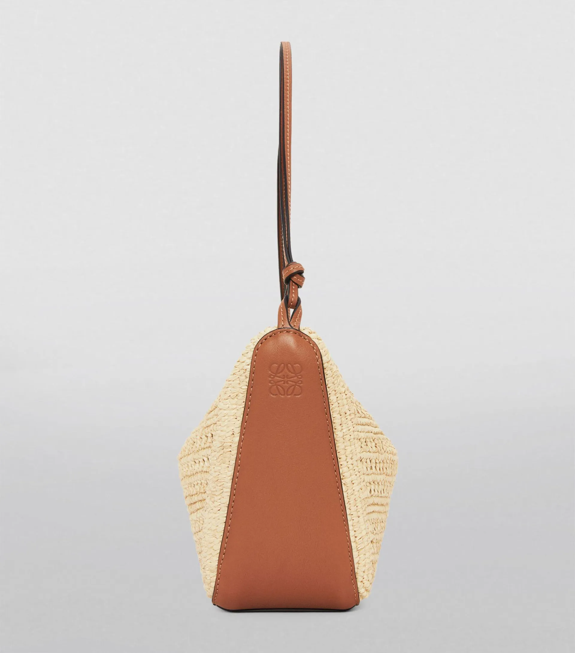 x Paula's Ibiza Mini Raffia Hammock Shoulder Bag