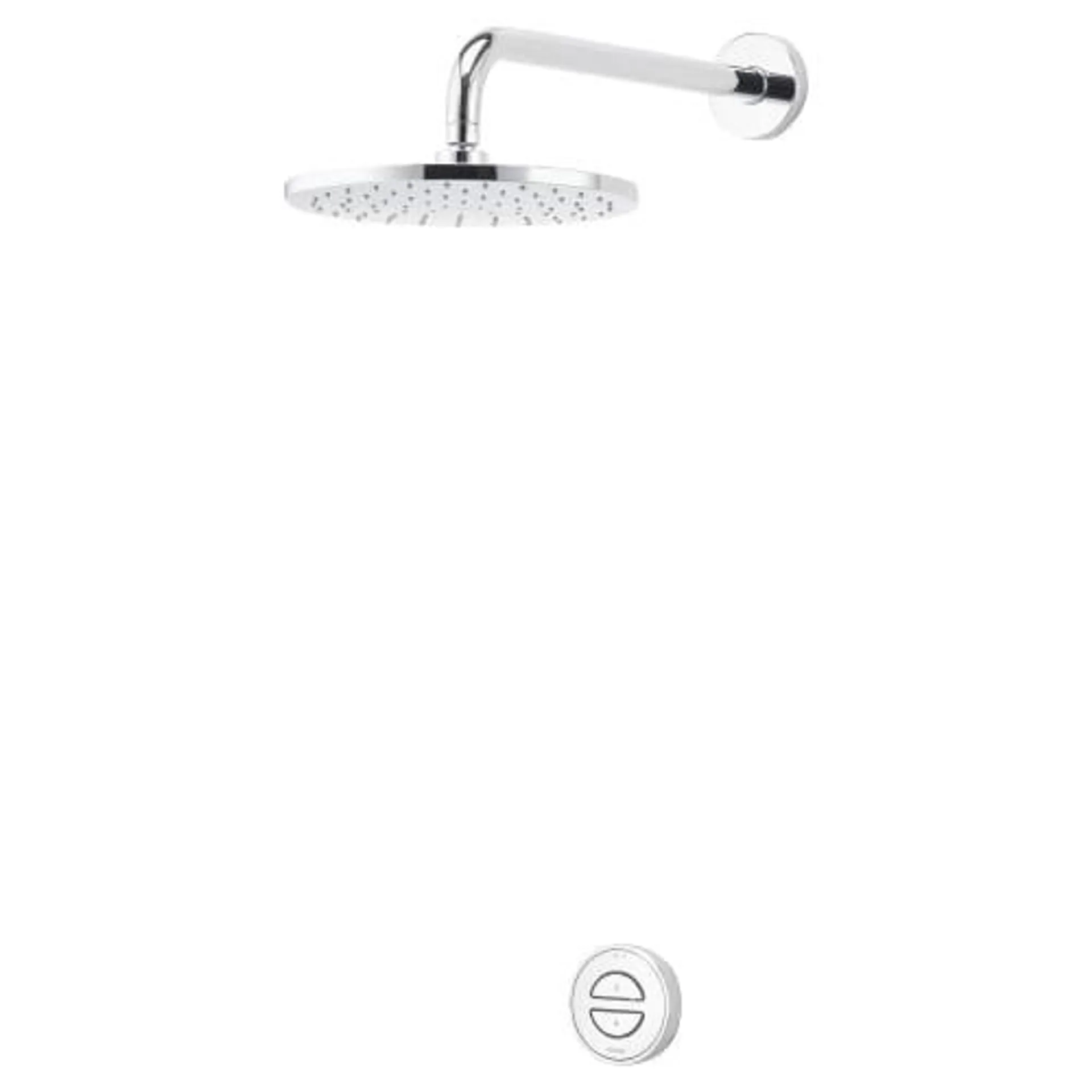 Aqualisa Unity Q Smart Concealed High Pressure Combi Shower with Fixed Wall Head