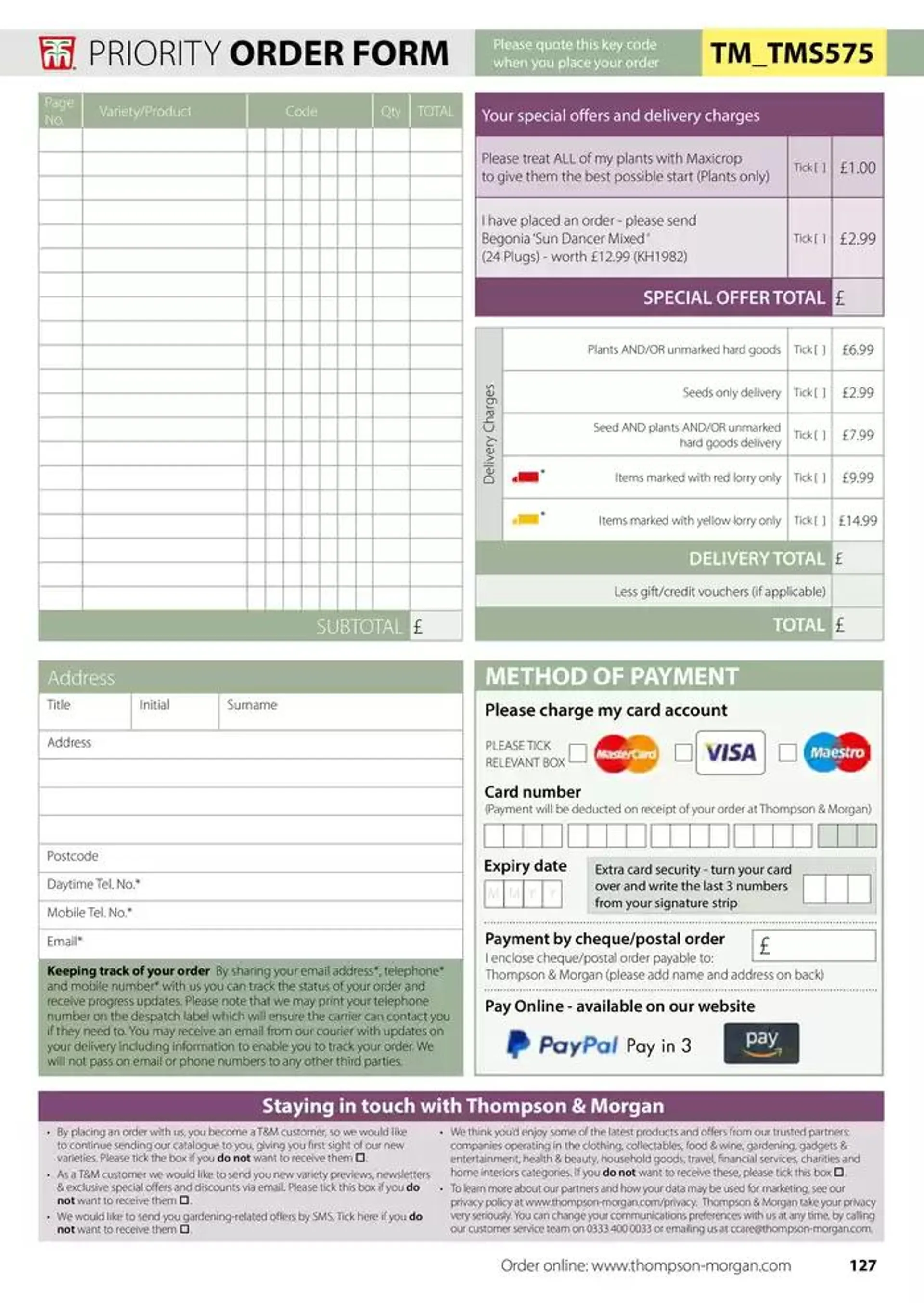 The Spring Catalogue from 20 March to 31 May 2025 - Catalogue Page 127