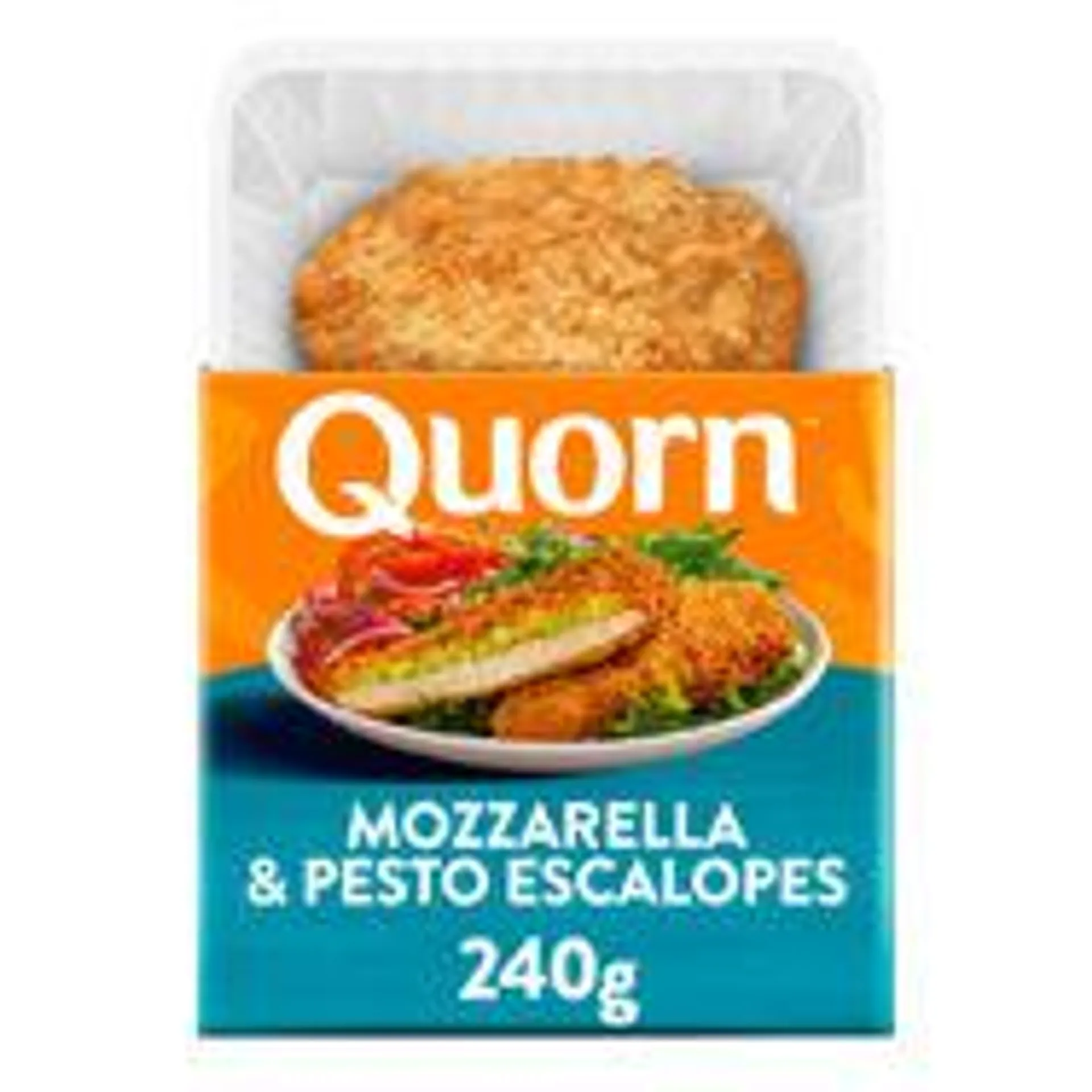 Quorn Vegetarian 2 Mozzarella & Pesto Escalopes