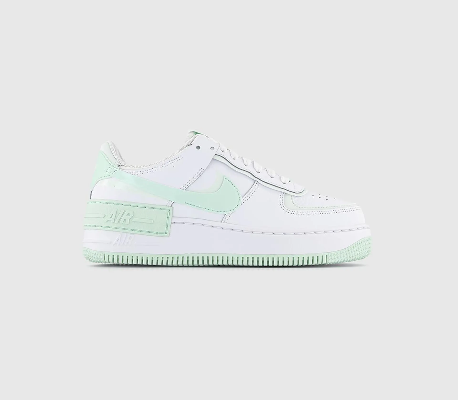 White Mint Foam Barely Green