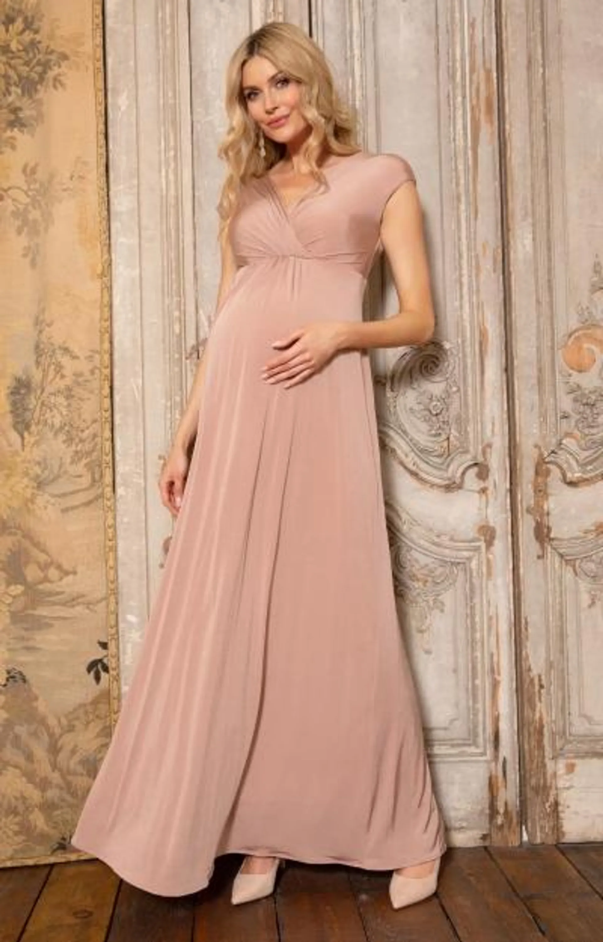 Francesca Maternity Maxi Dress