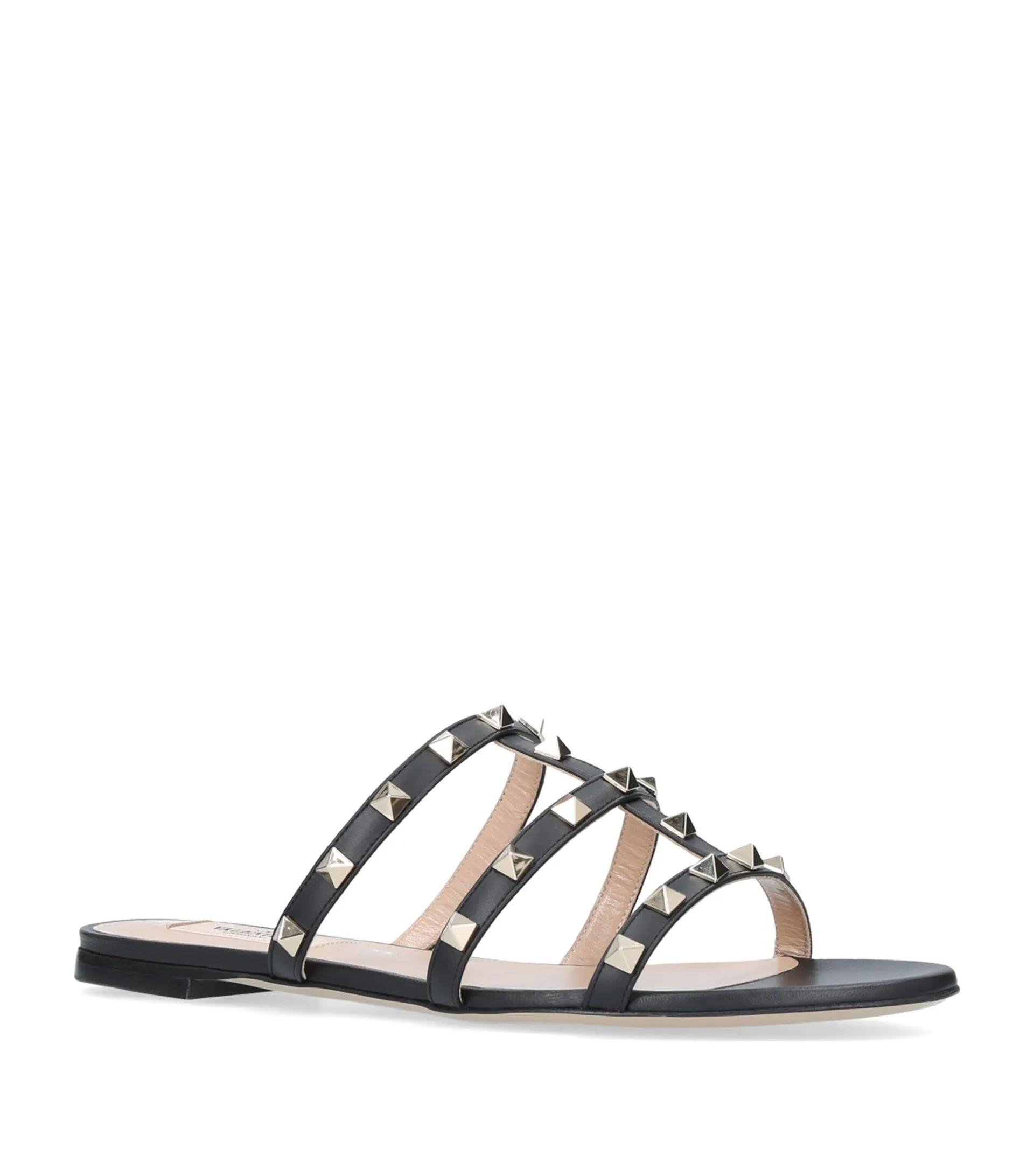 Leather Rockstud Sandals