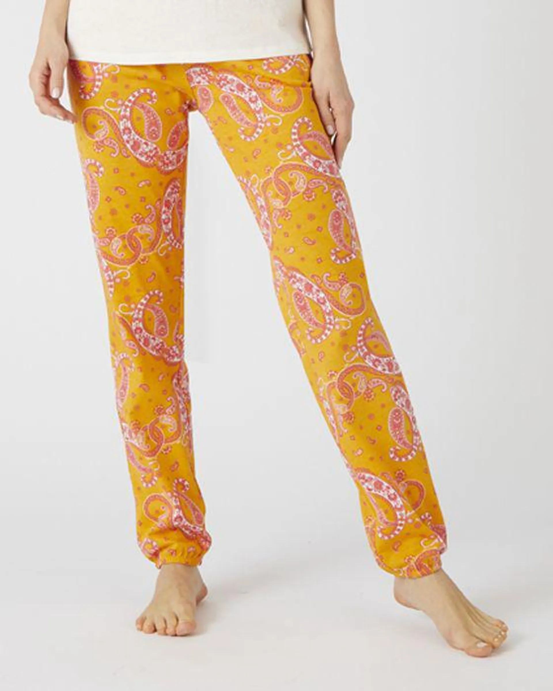 Cotton Jersey Pyjama Bottoms