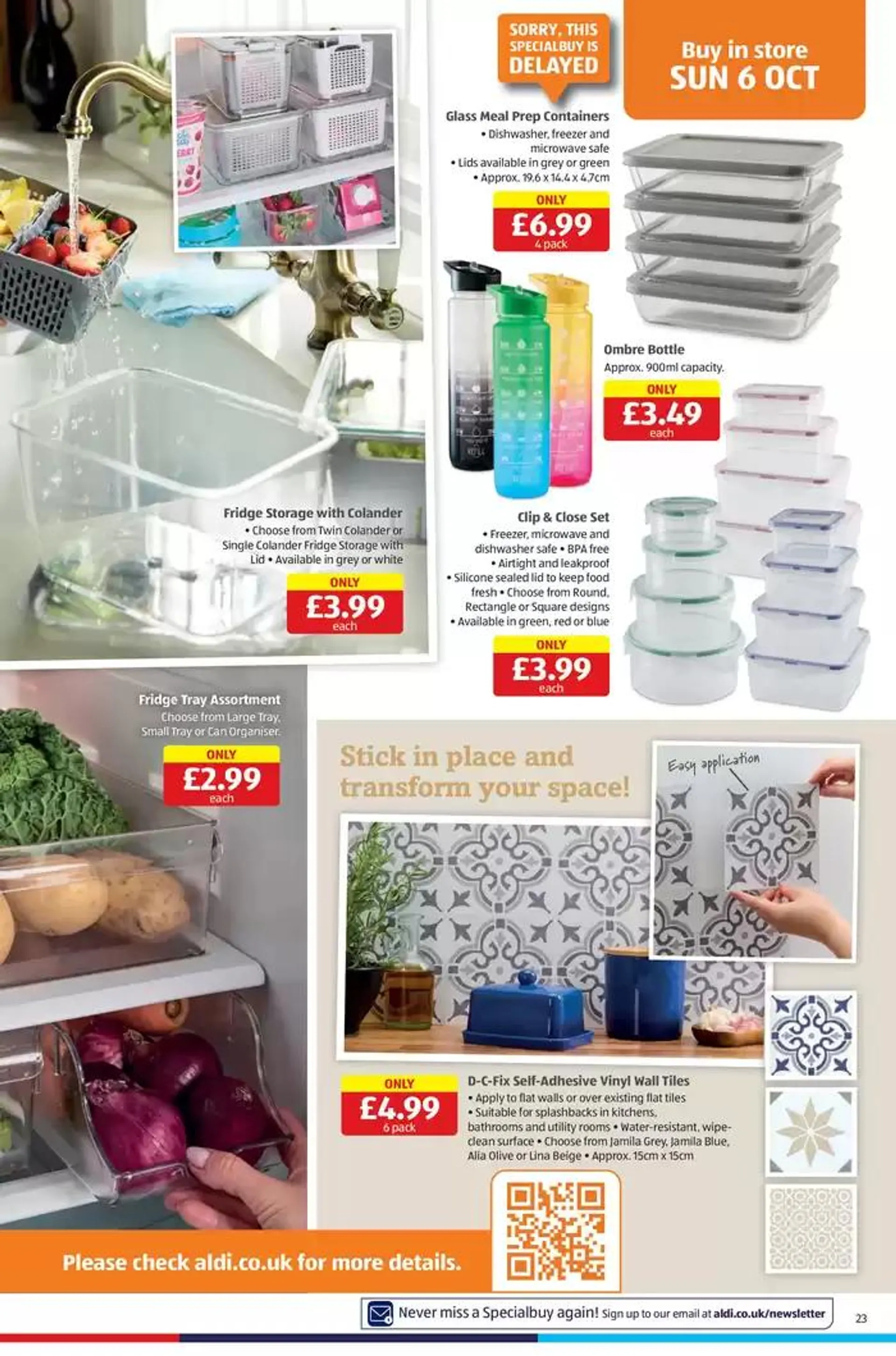 Aldi SpecialBuys Scotland from 28 September to 12 October 2024 - Catalogue Page 23