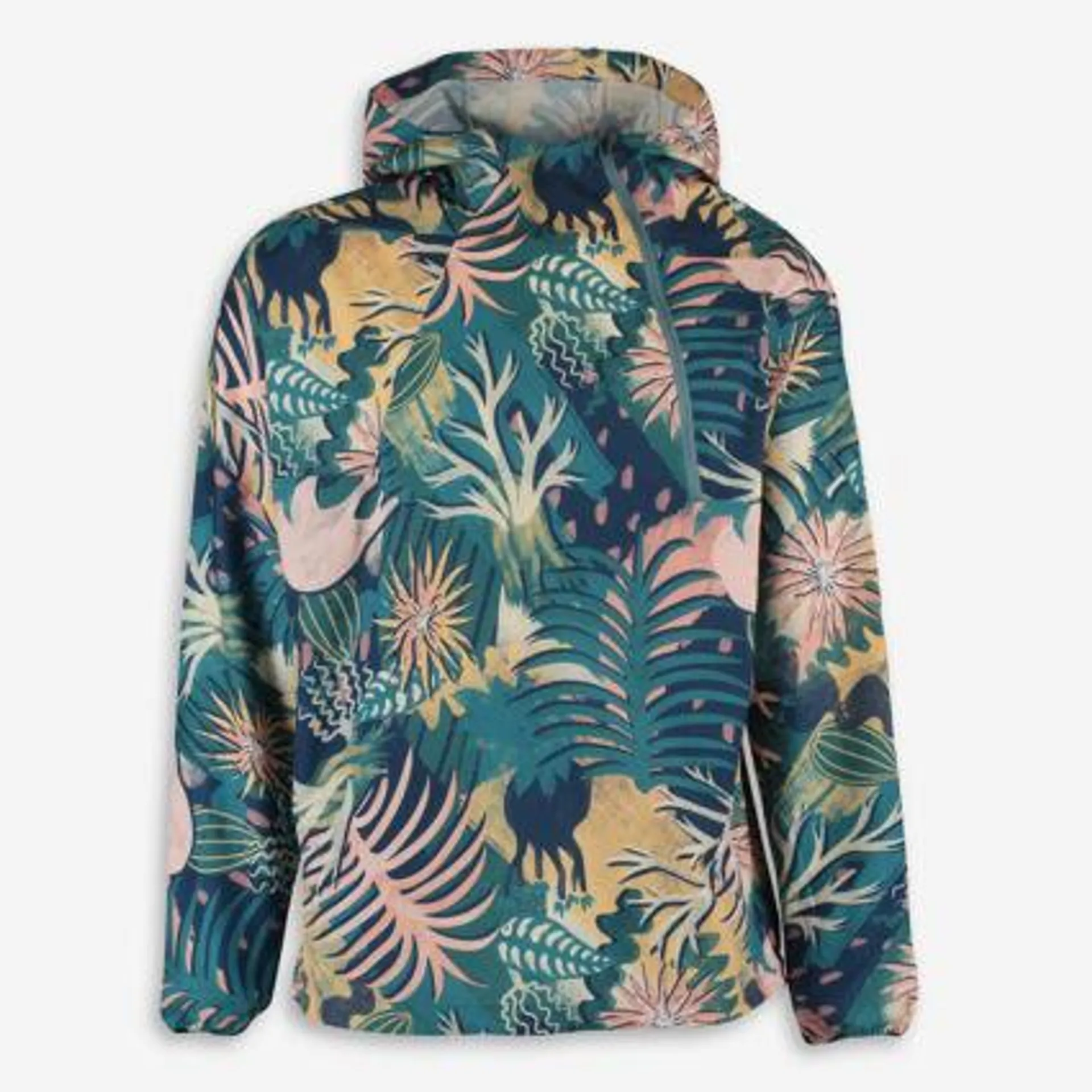 Multicoloured Patterned Anorak