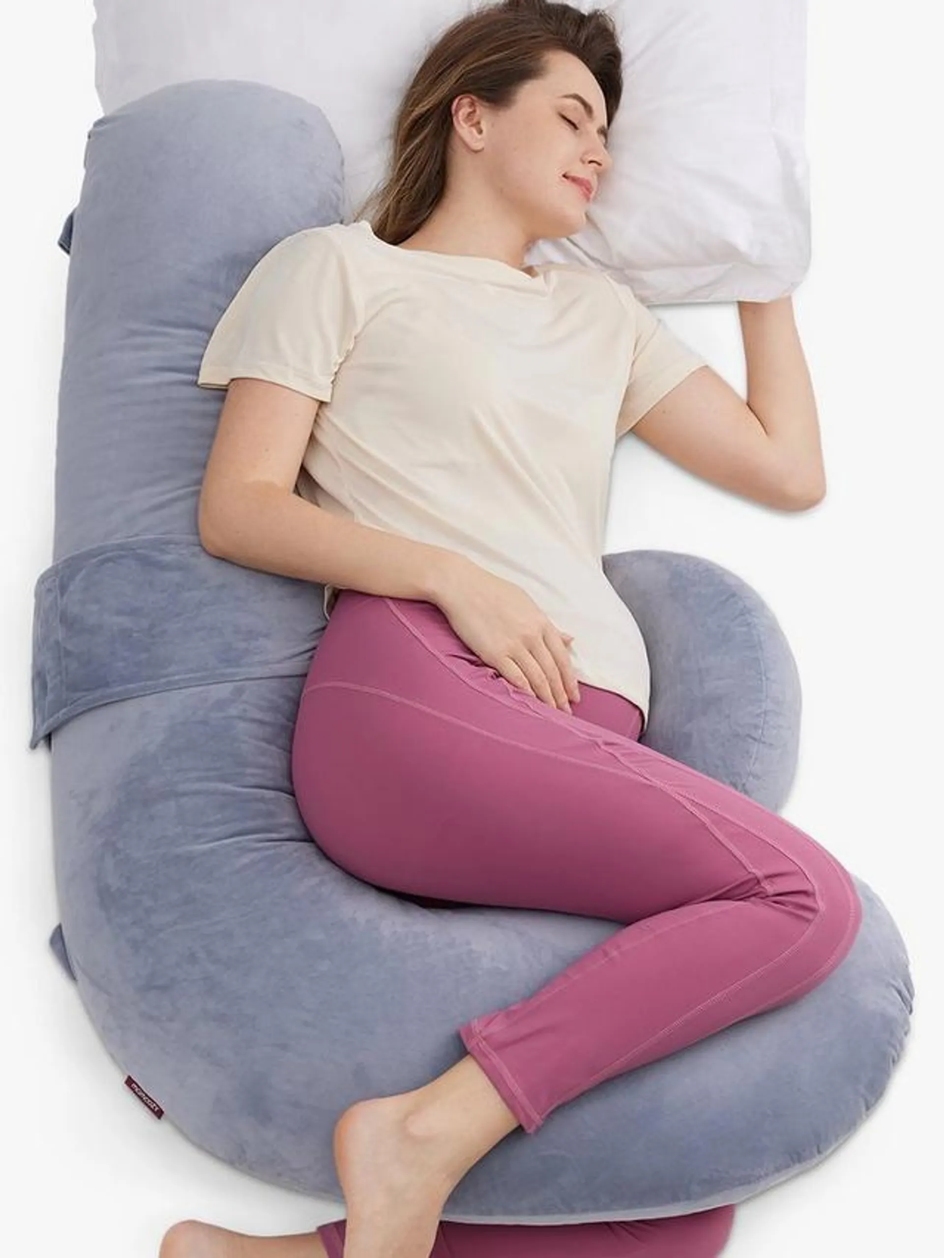 F-Shaped Maternity Body Pillow