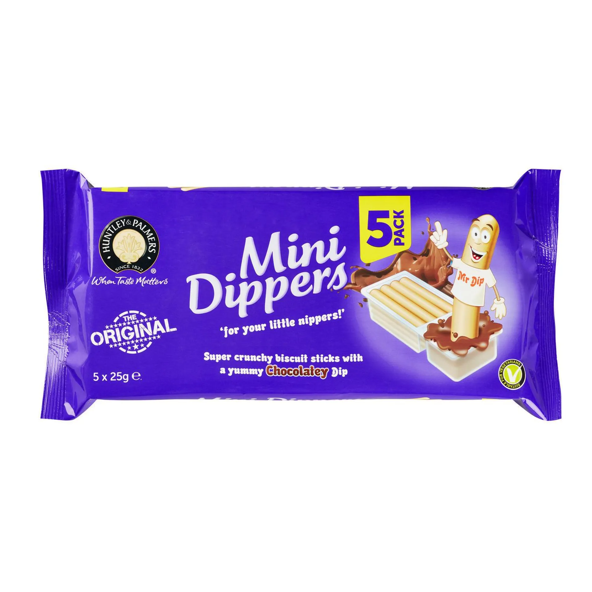 Huntley & Palmers Mini Dippers 5 x 25g