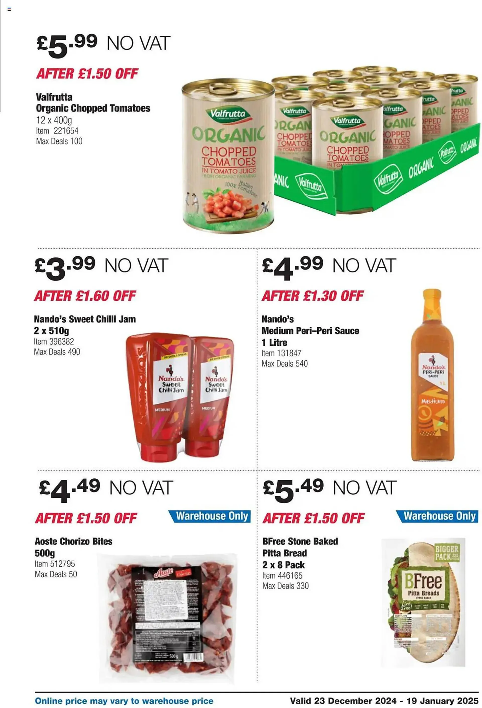 Costco leaflet from 23 December to 19 January 2025 - Catalogue Page 13