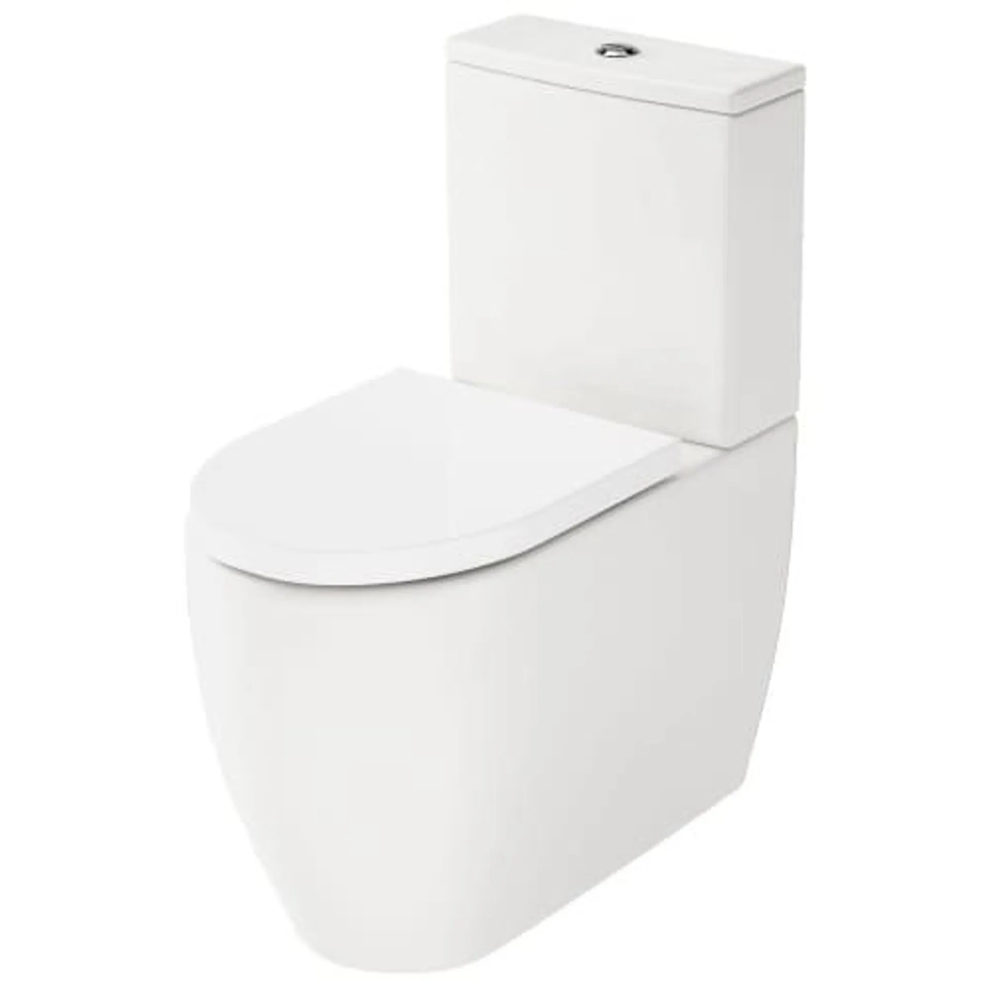 Wickes D-Shaped Soft Close Toilet Seat Only