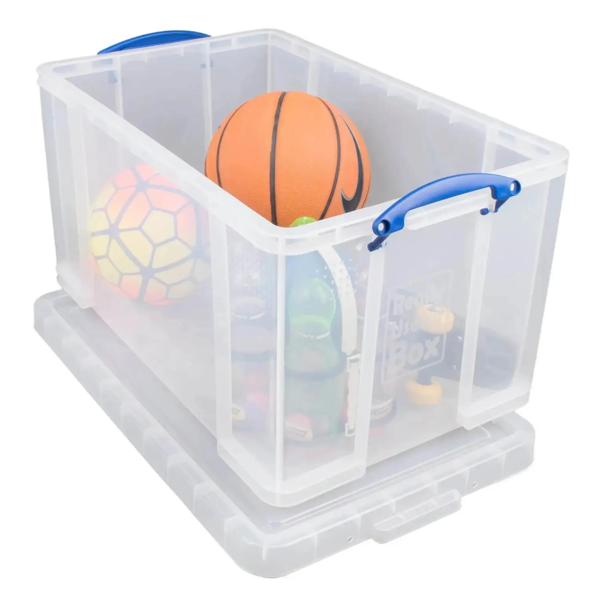 Really Useful Storage Box - Clear - 84L