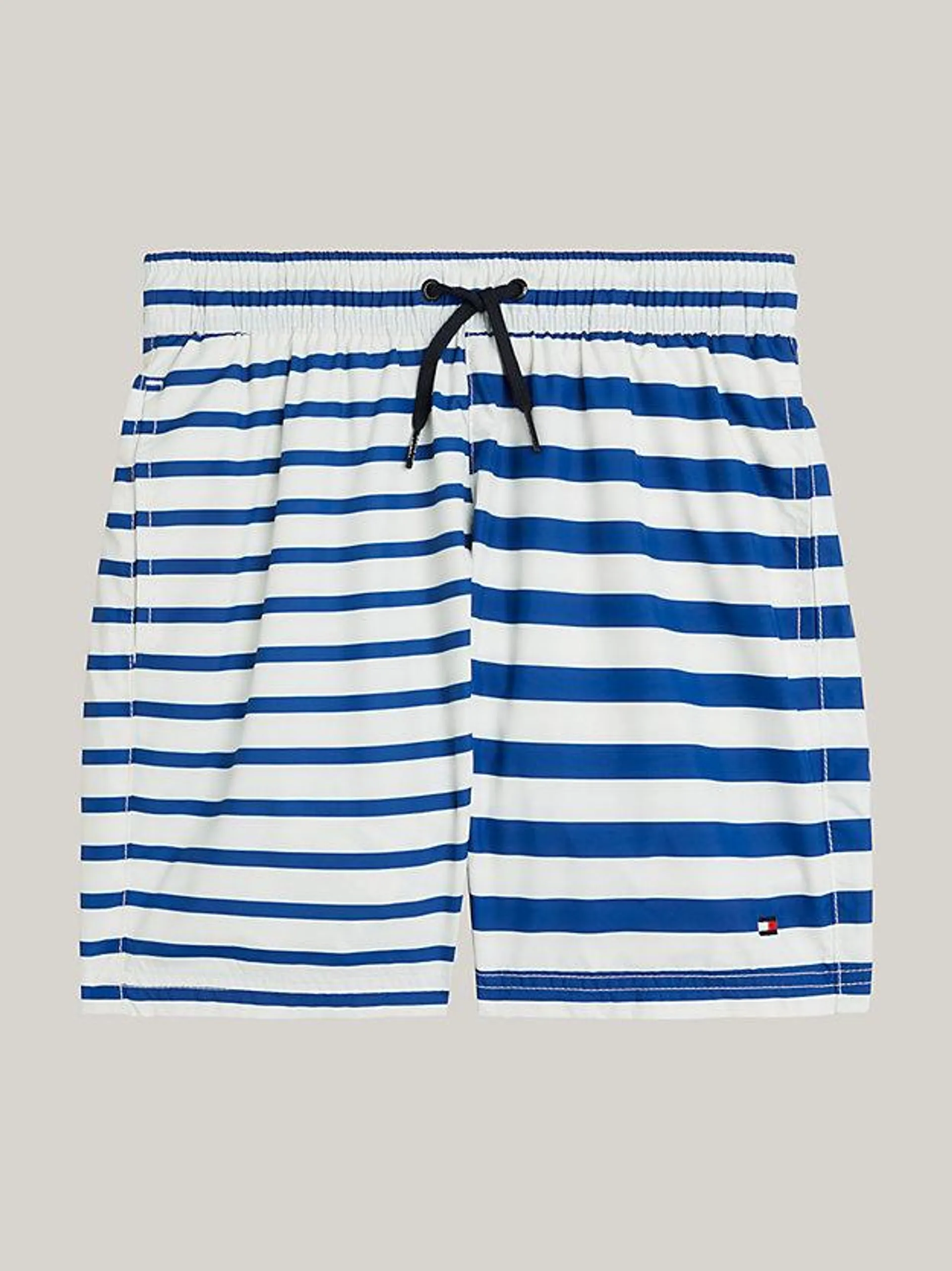 TH Essential Print Mid Length Swim Shorts