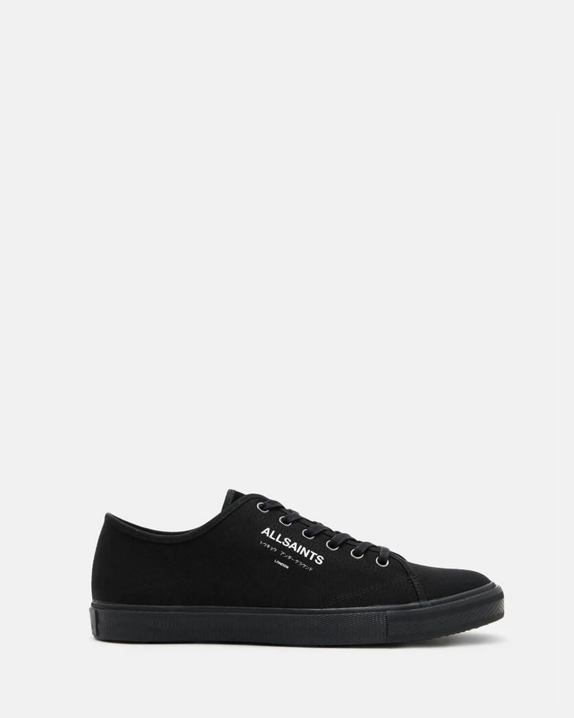 Underground Canvas Low Top Trainers