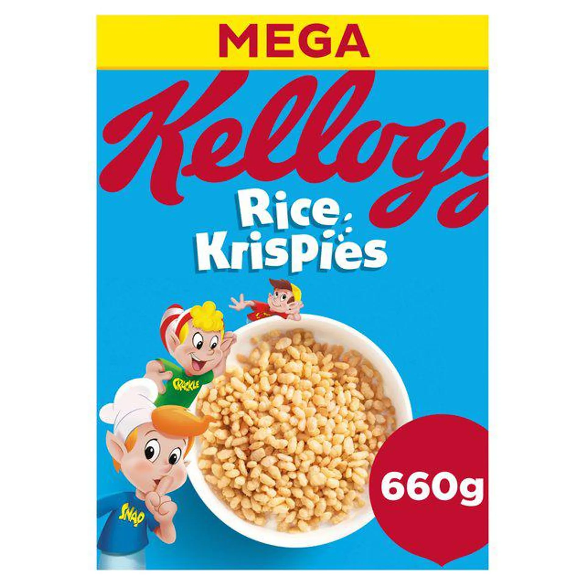 Kellogg's Rice Krispies Breakfast Cereal 660g