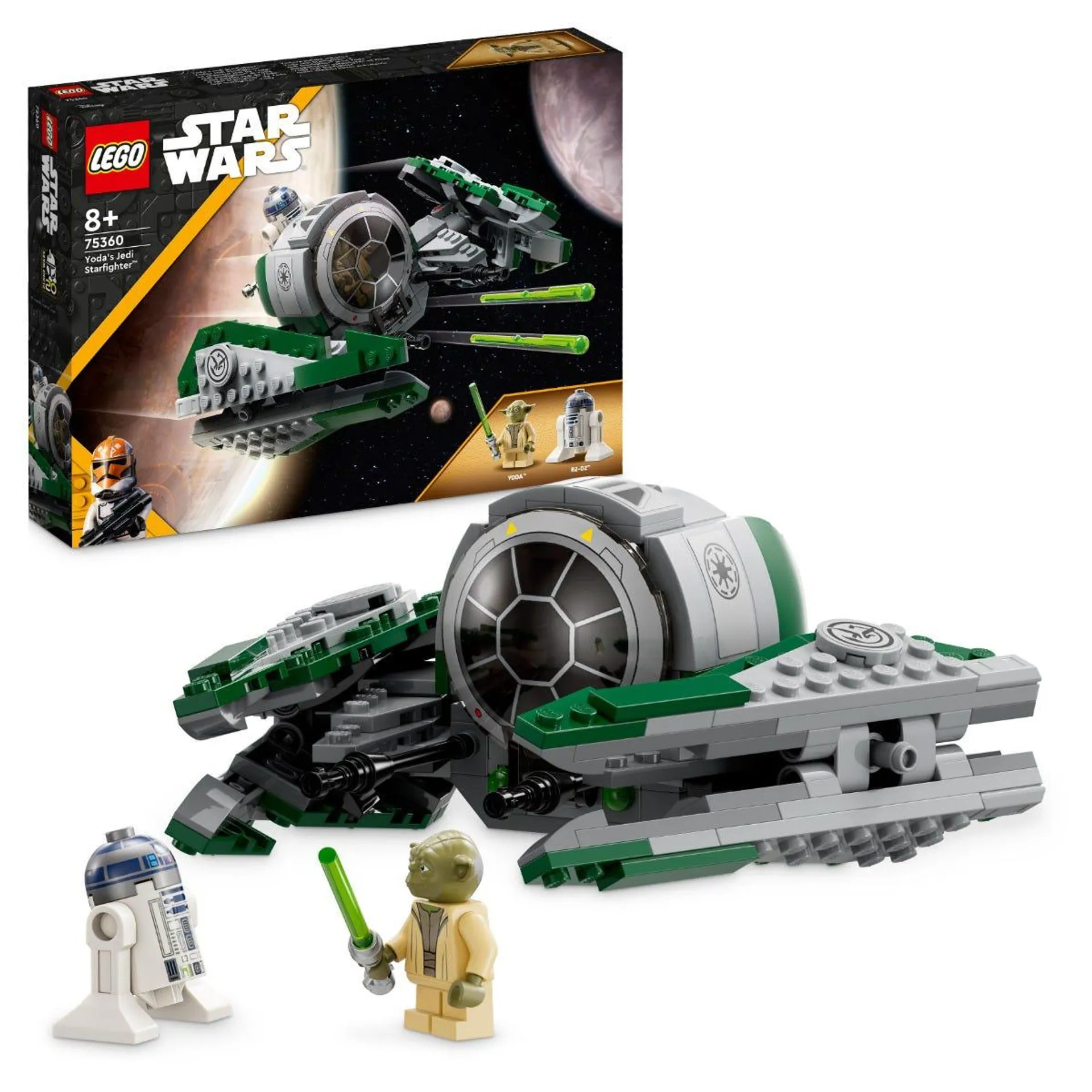 Lego® 75360 Star Wars Yoda's Jedi Starfighter Set with R2-D2