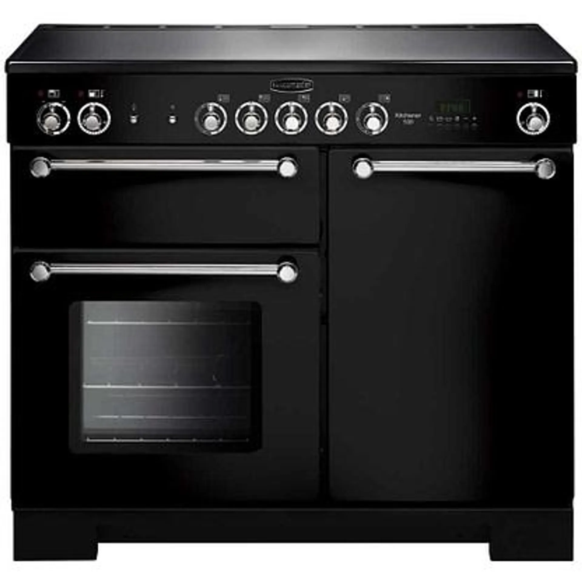 Rangemaster KCH100ECBL/C Kitchener 100cm Ceramic Range Cooker 112820 – BLACK