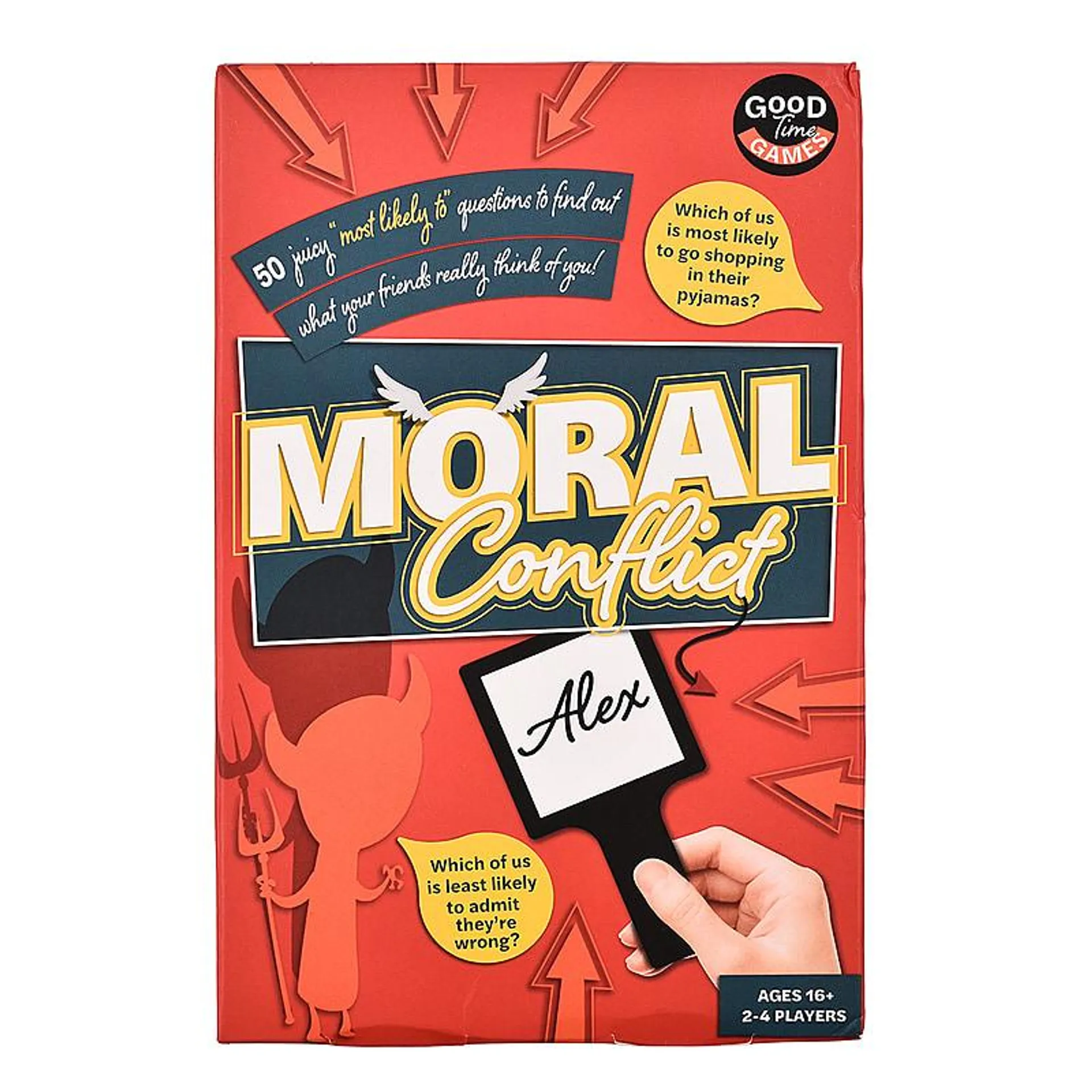 Professor - Puzzle Moral Conflict Game CDU (4) - Red