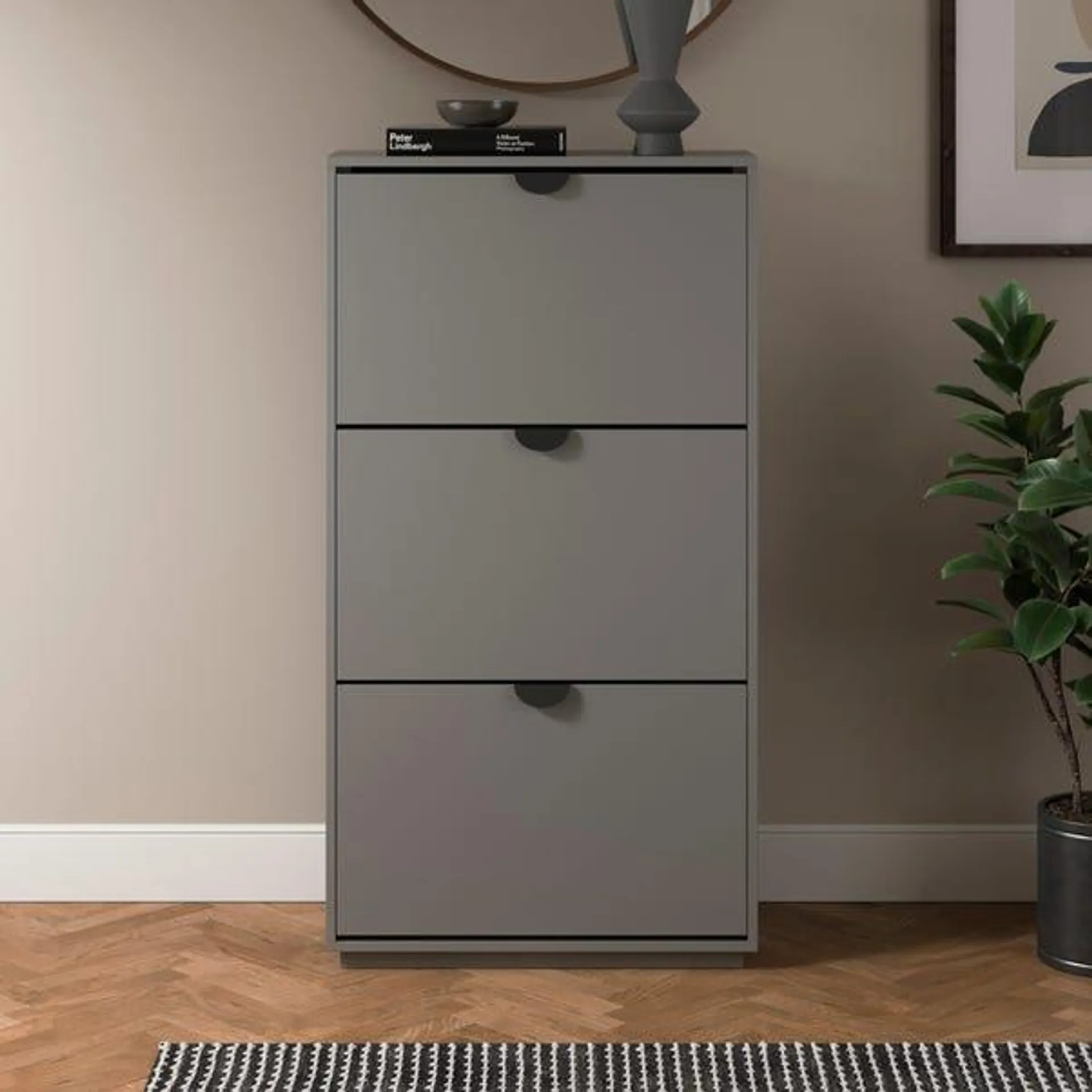 Corbett 3 Door Shoe Storage Cabinet