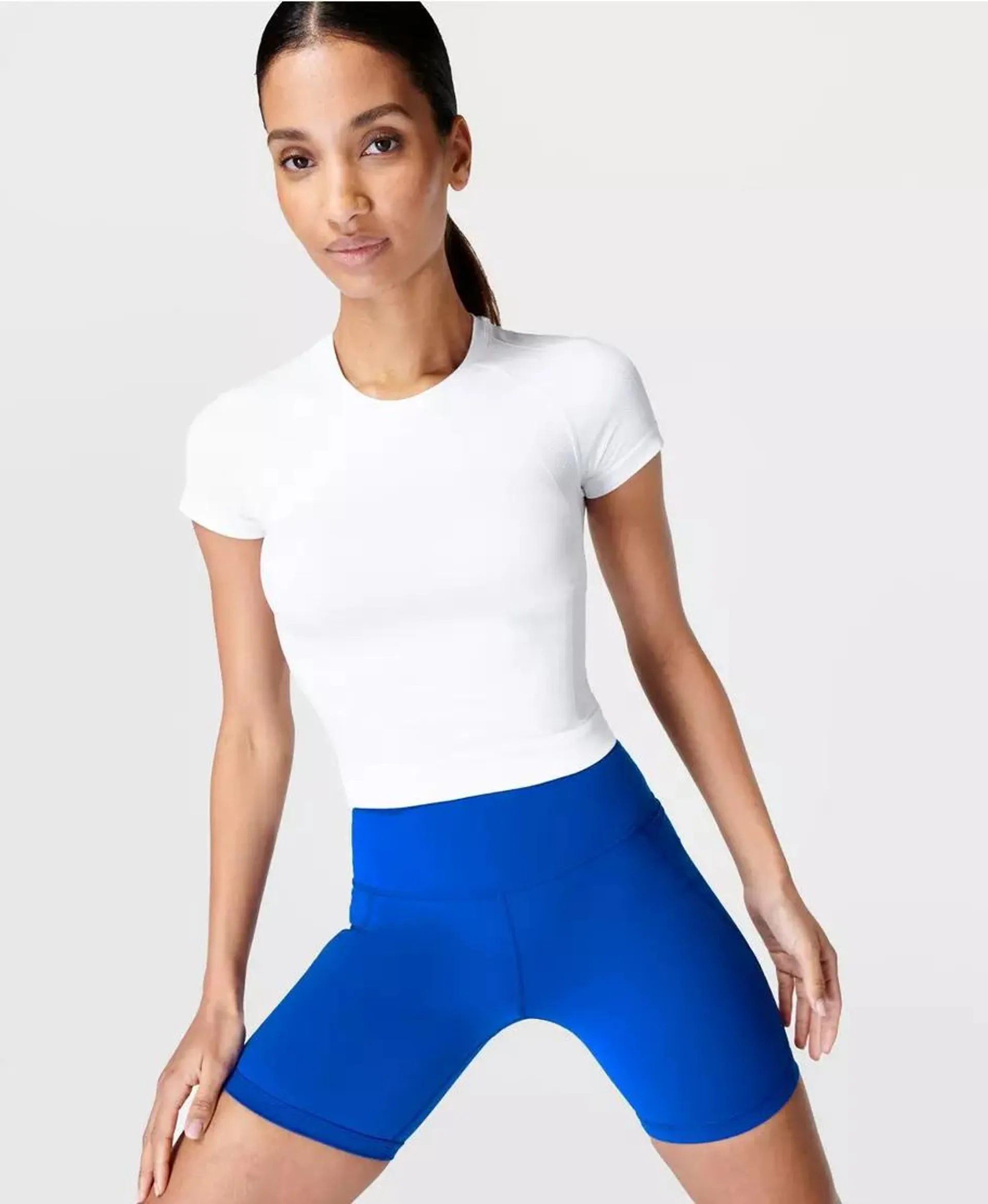 Athlete Crop Seamless Gym T-Shirt