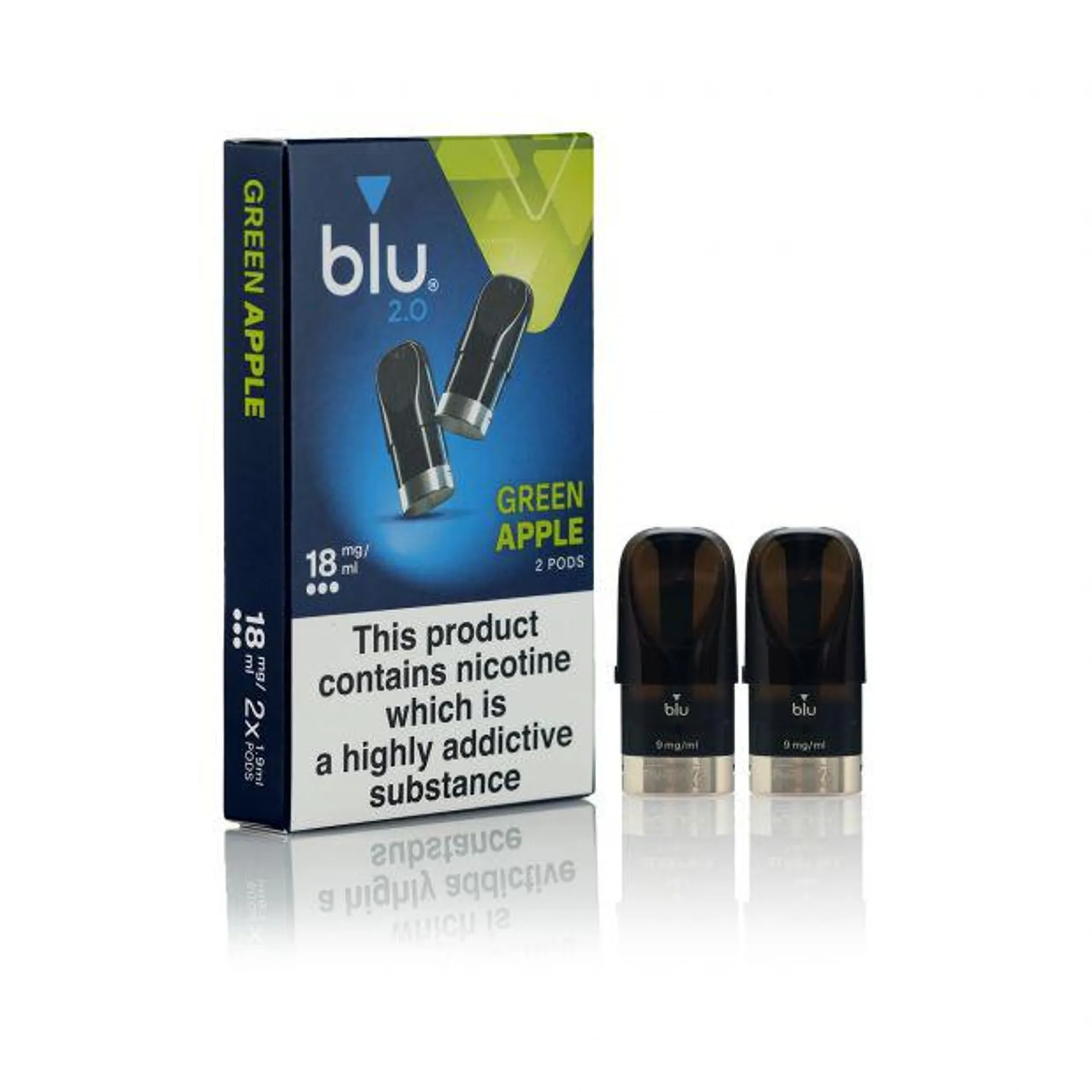 Blu 2.0 Green Apple Pods