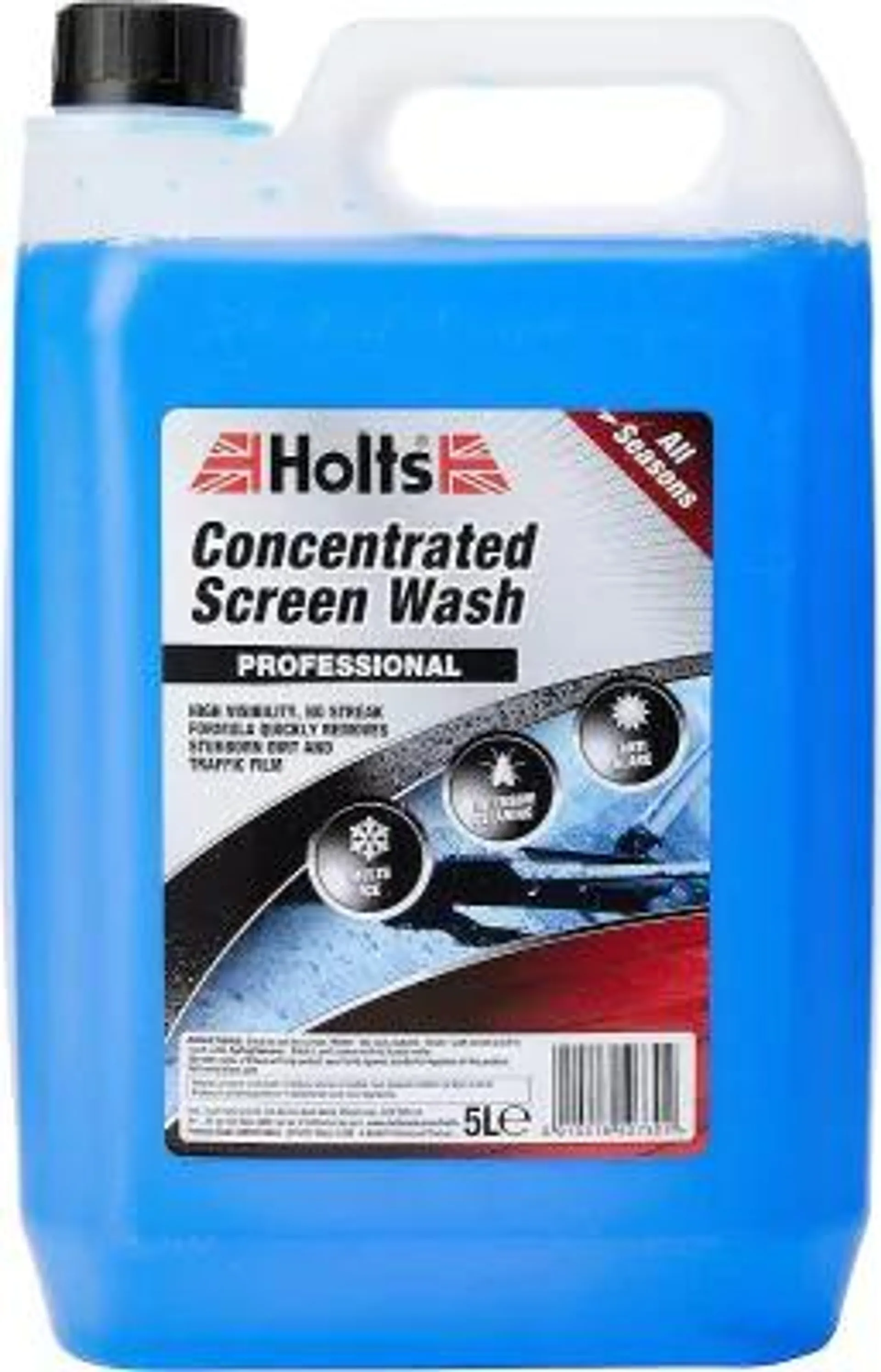 holts professional screenwash concentrate 5l