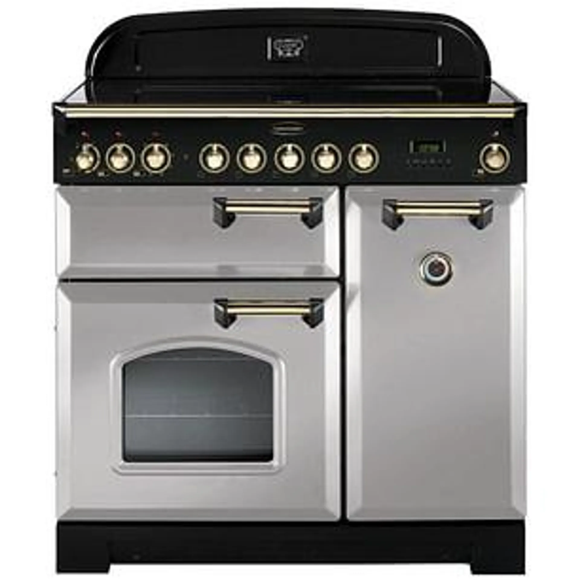 Rangemaster CDL90ECRP/B Classic Deluxe 90cm Ceramic Range Cooker 114740 – ROYAL PEARL