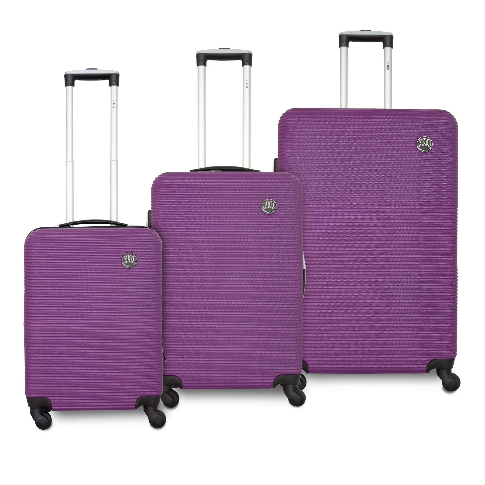 Alto Ultra ABS Luggage Suitcase - Purple