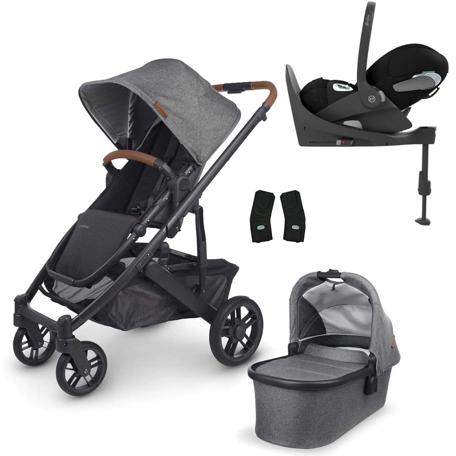 Uppababy Cruz V2 Cloud T & Base Travel System Greyson