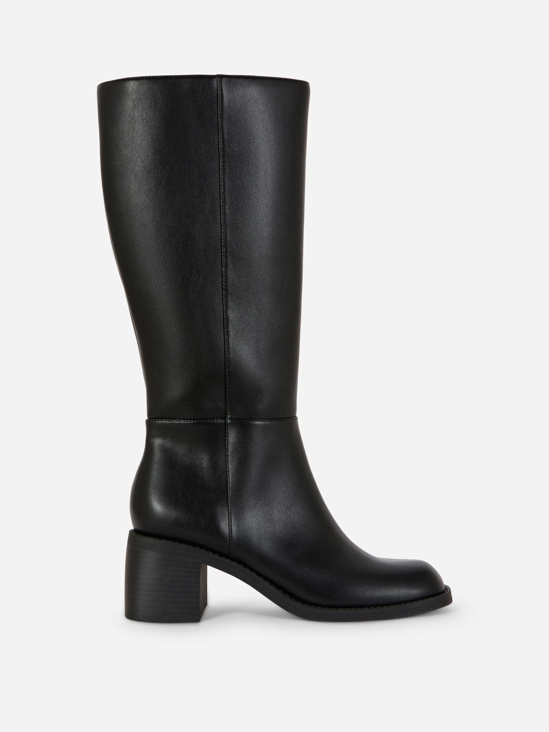 Heeled Knee-High Boots