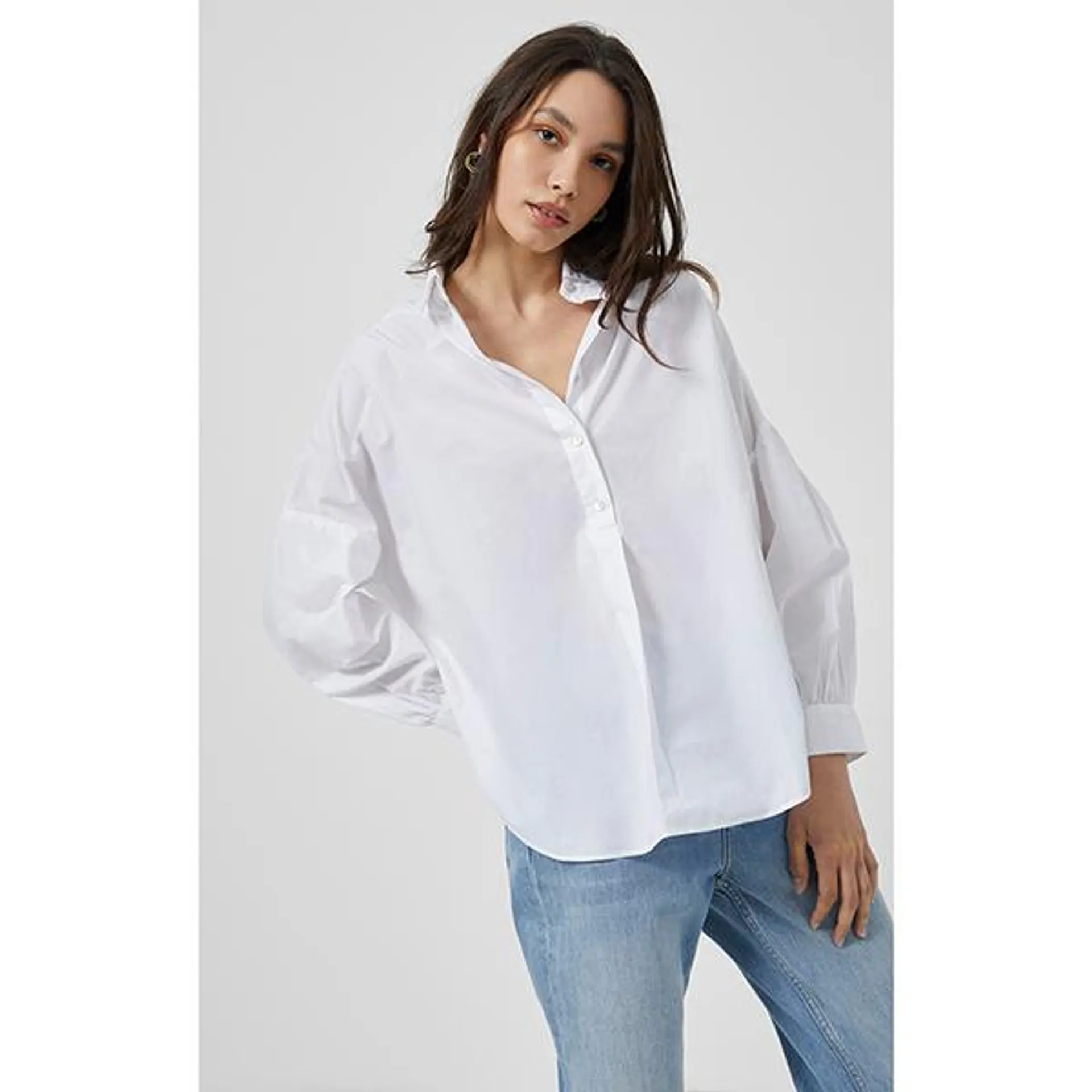 French Connection Cardia Organic Popover Shirt