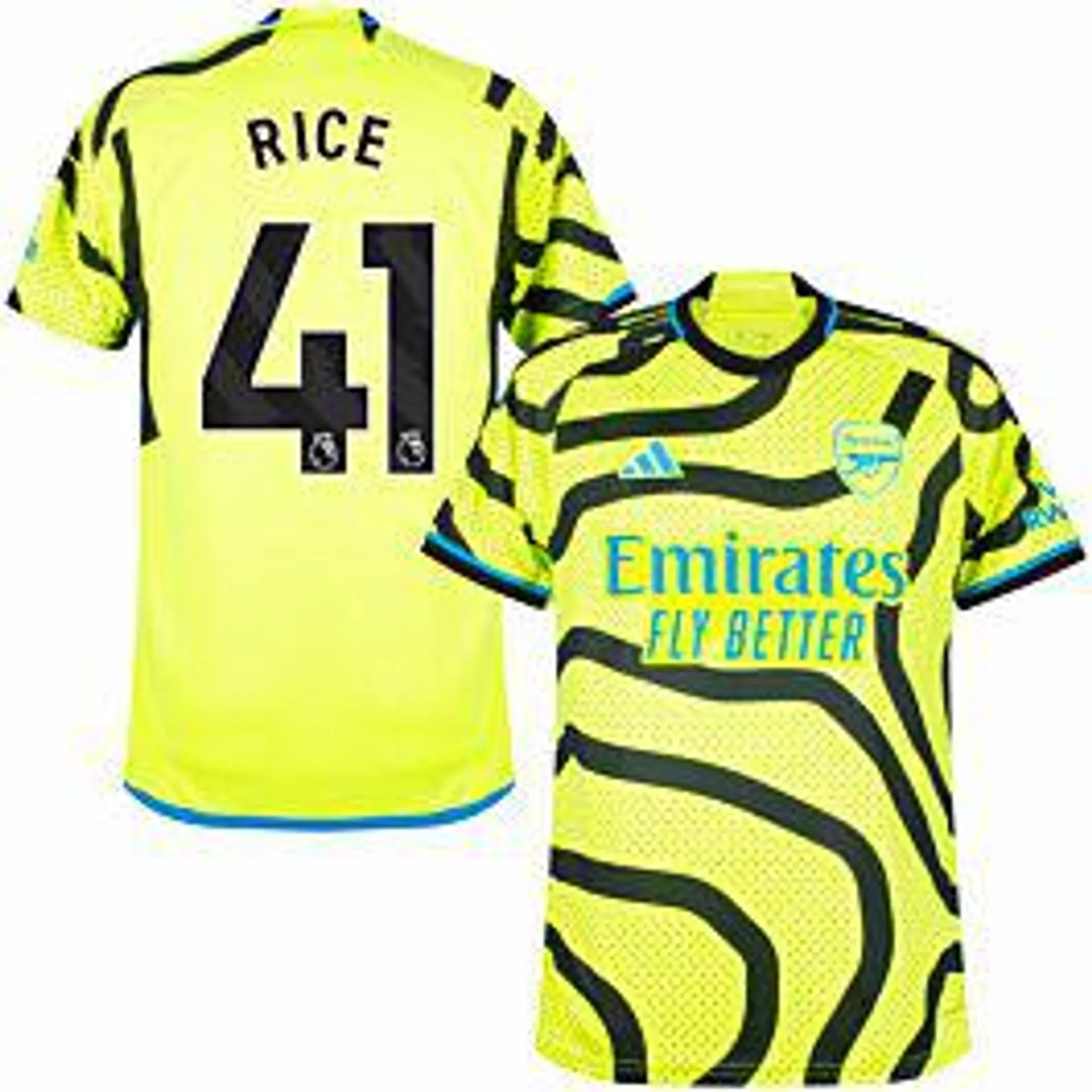 adidas Arsenal Away Rice 41 Shirt 2023-2024 (Premier League)
