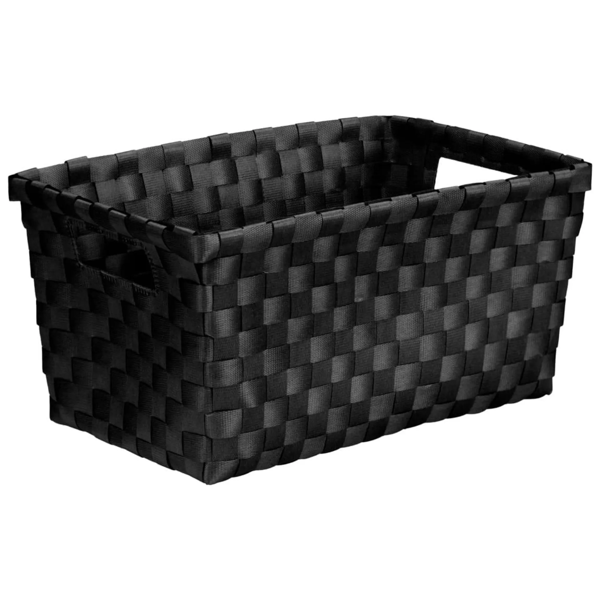 Small Rectangular Basket - Black