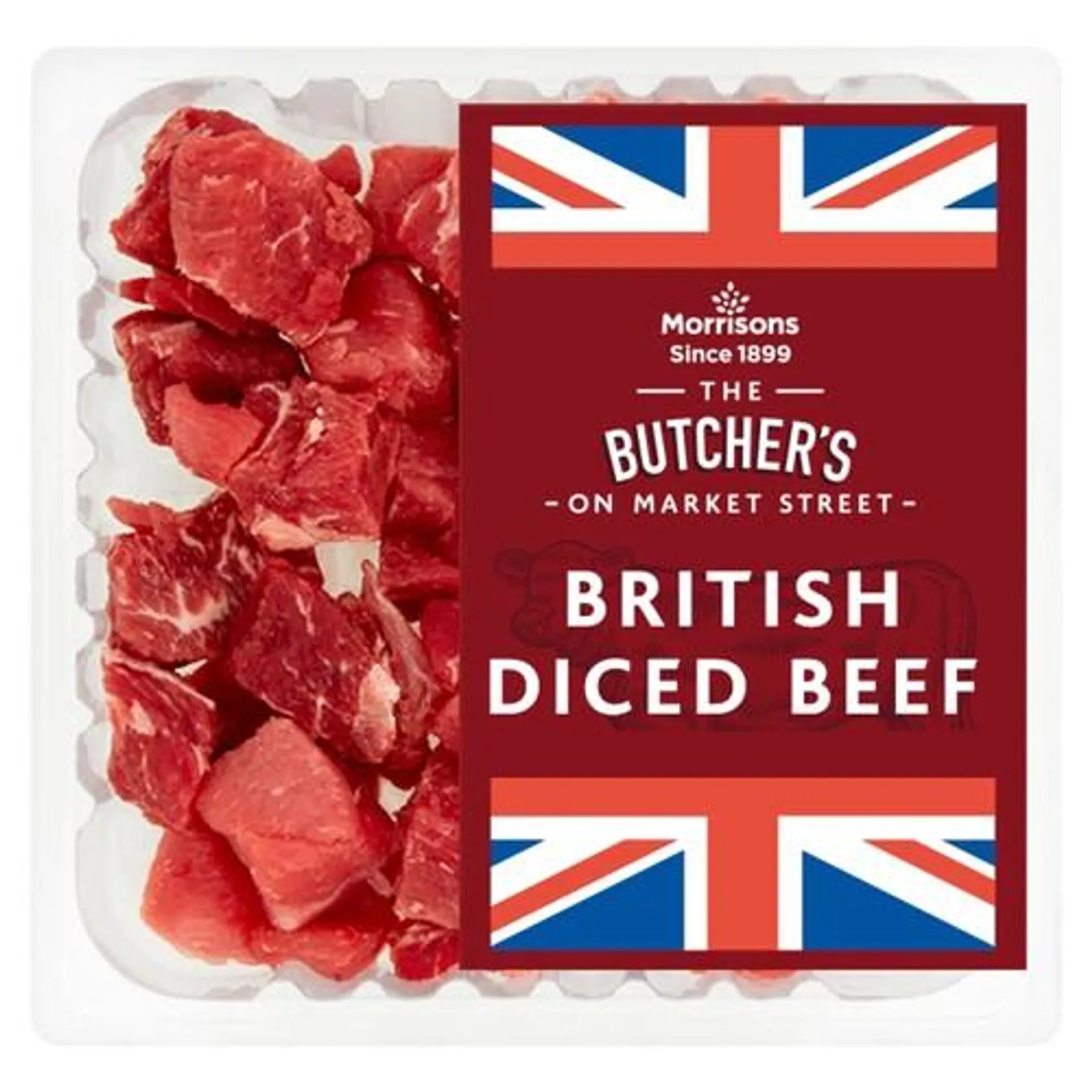 Morrisons British Diced Beef