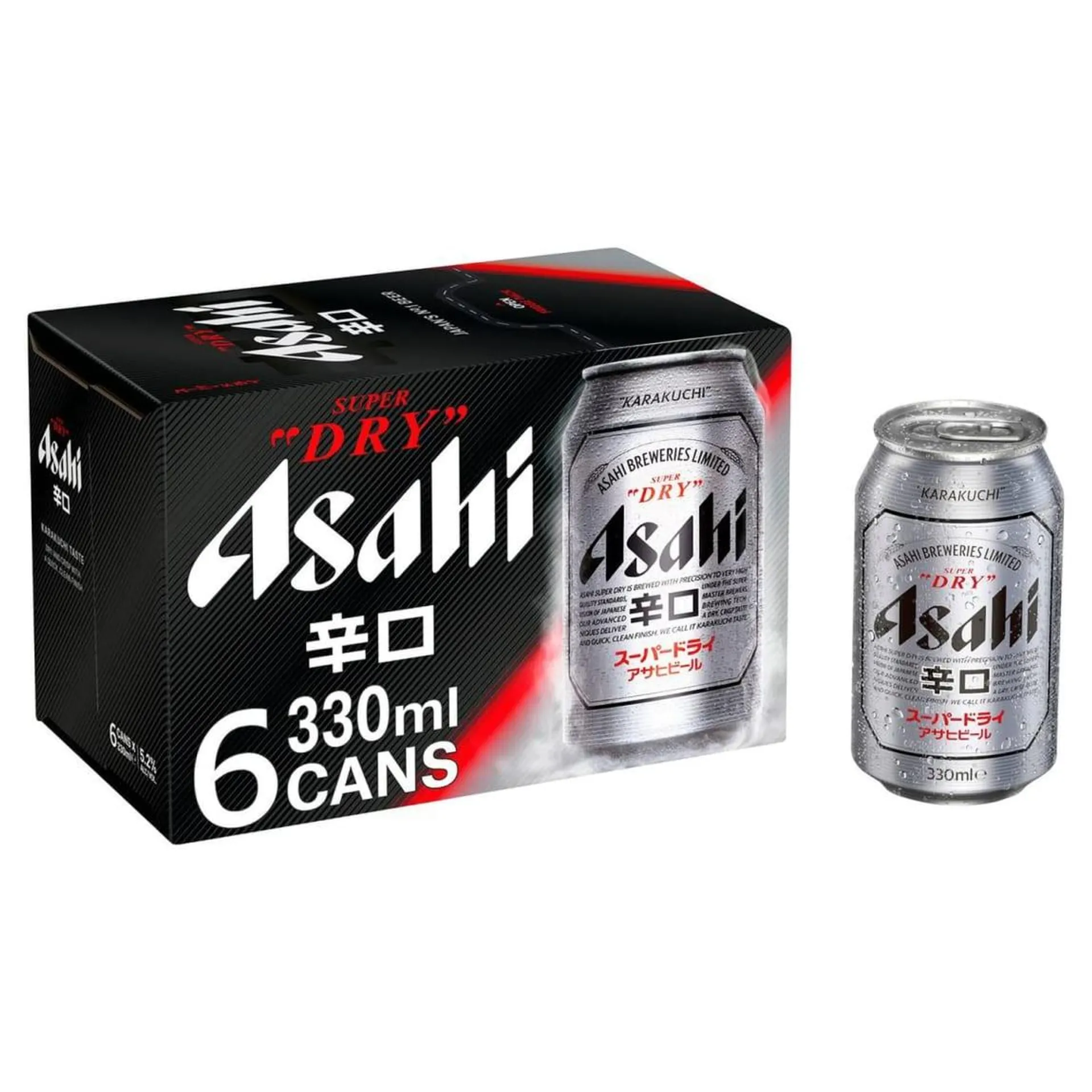 Asahi Super Dry 6 x 330ml