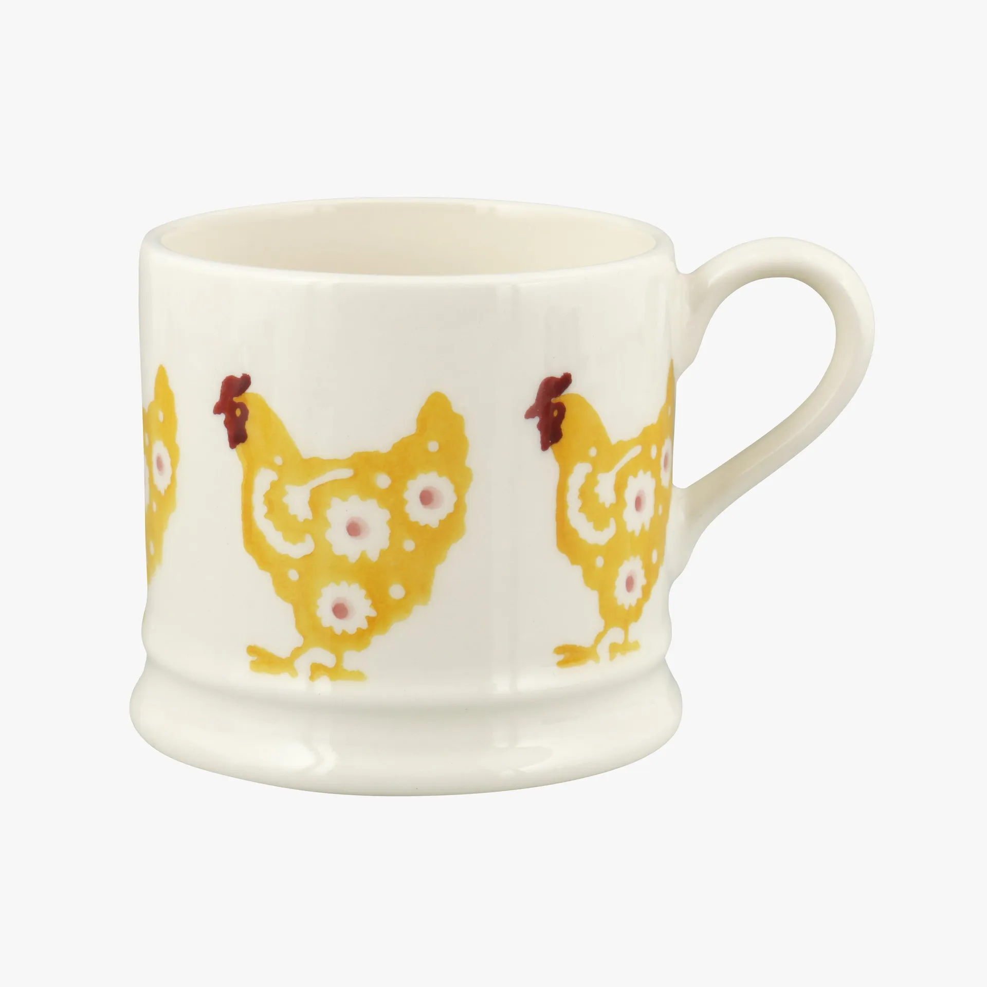 Yellow Hen Small Mug