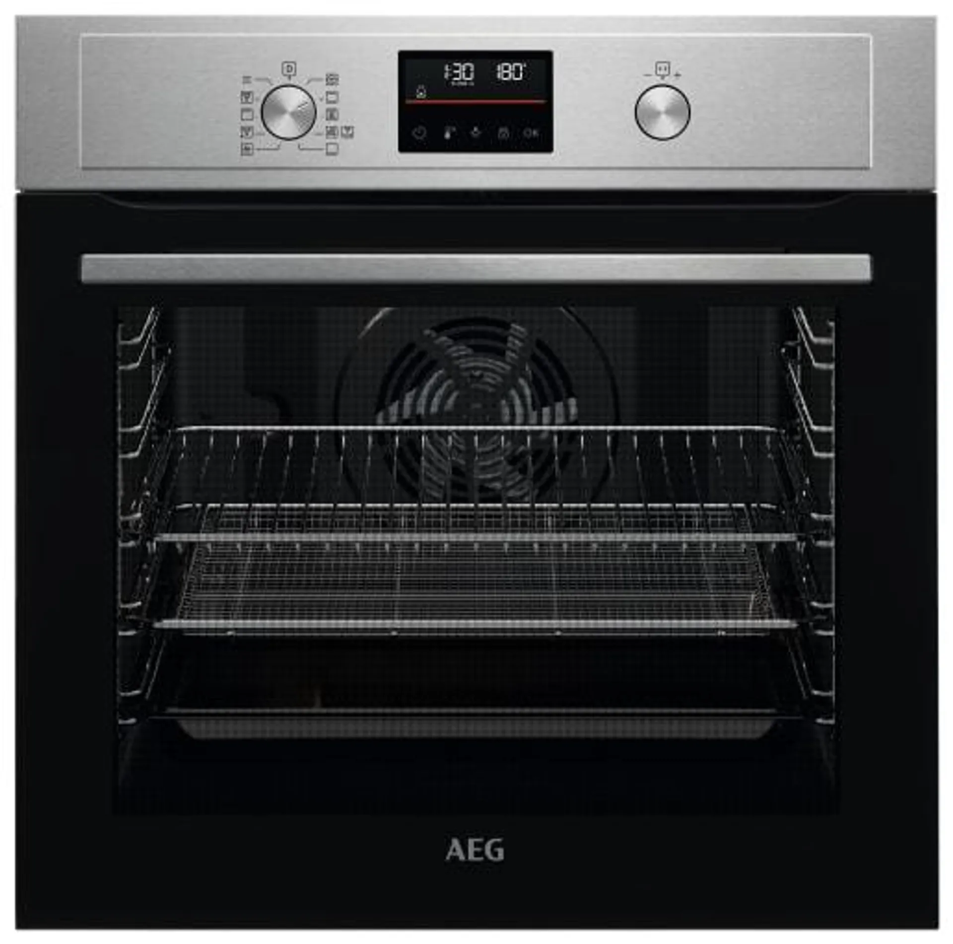 AEG BEX535A61M Built-In Single Oven - Stainless Steel