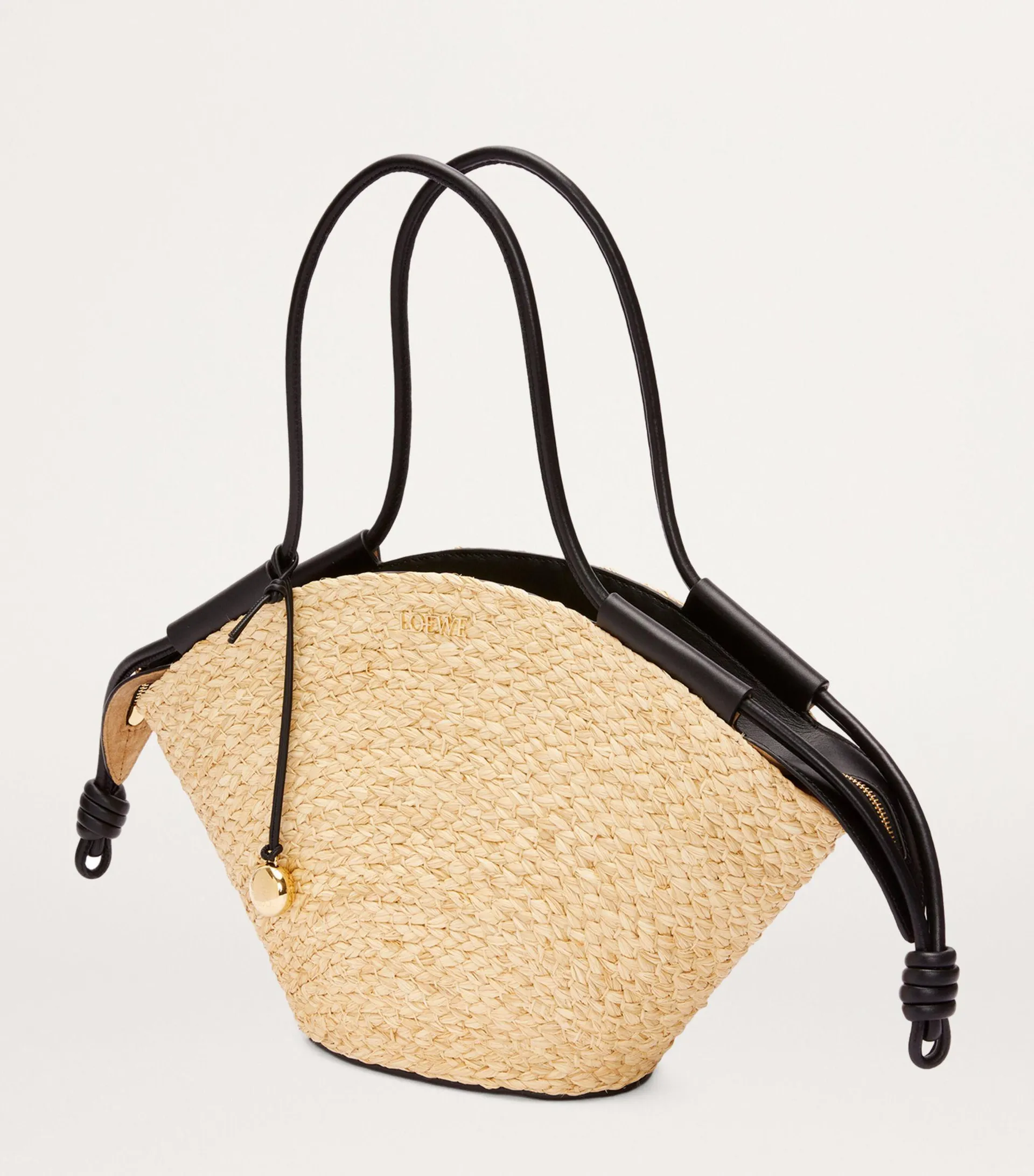 Small Woven Paseo Basket Bag