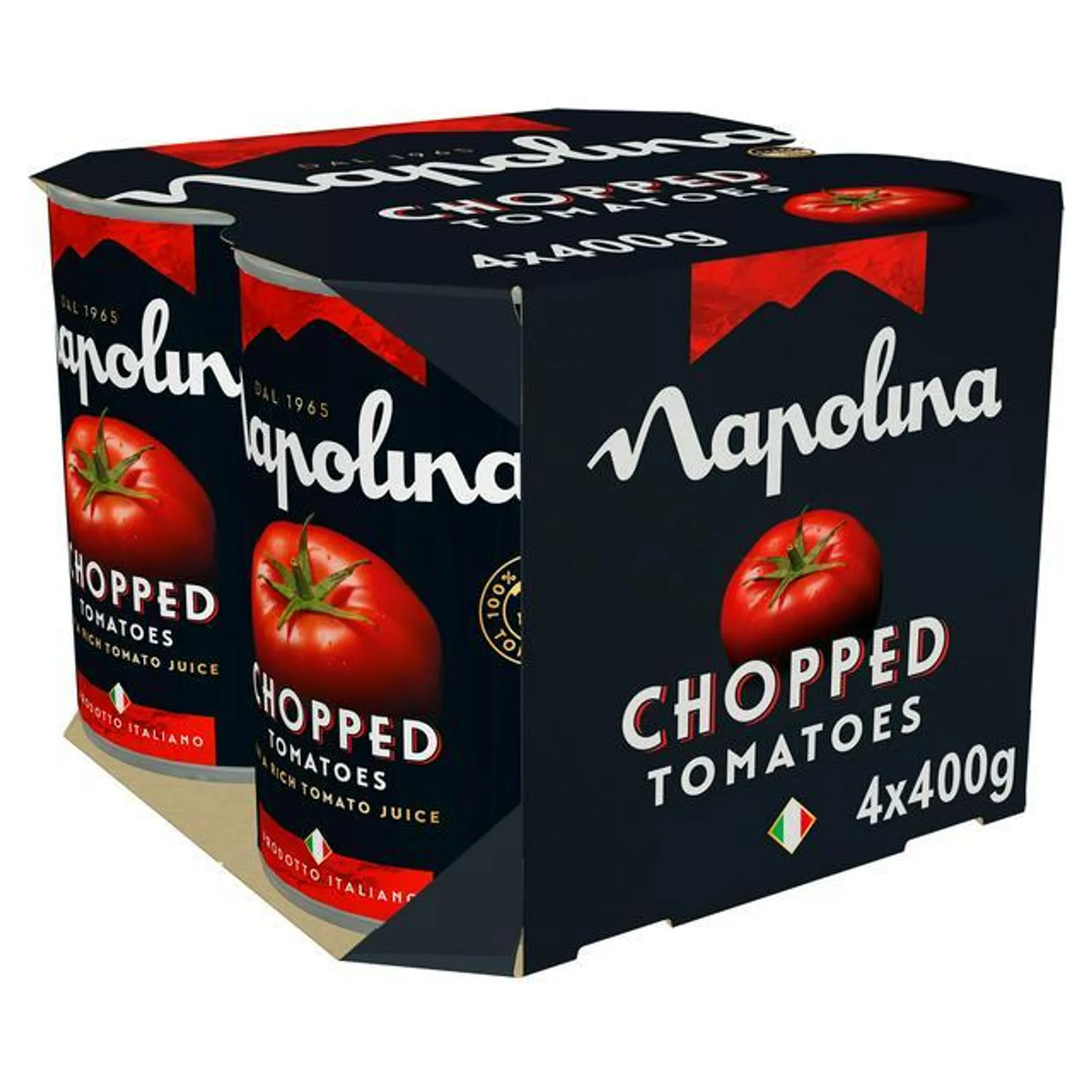 Napolina Chopped Tomatoes 4x400g