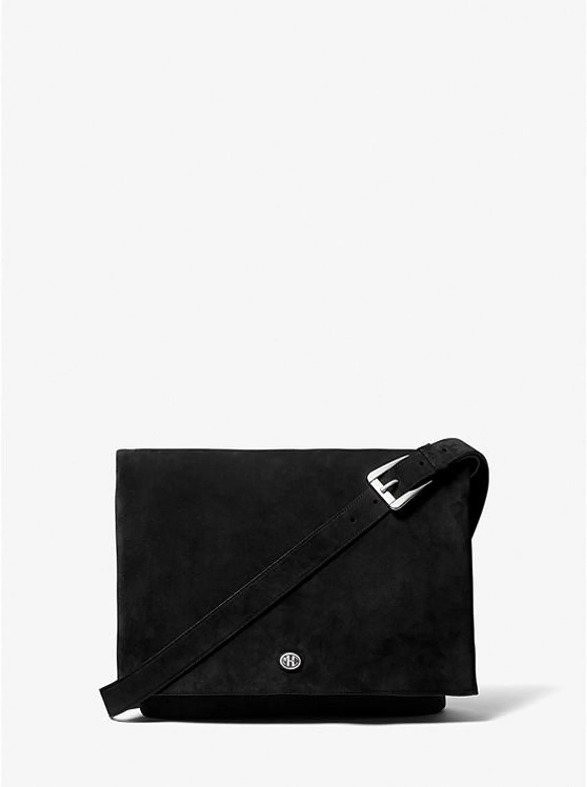 Gloria Medium Leather Messenger Bag